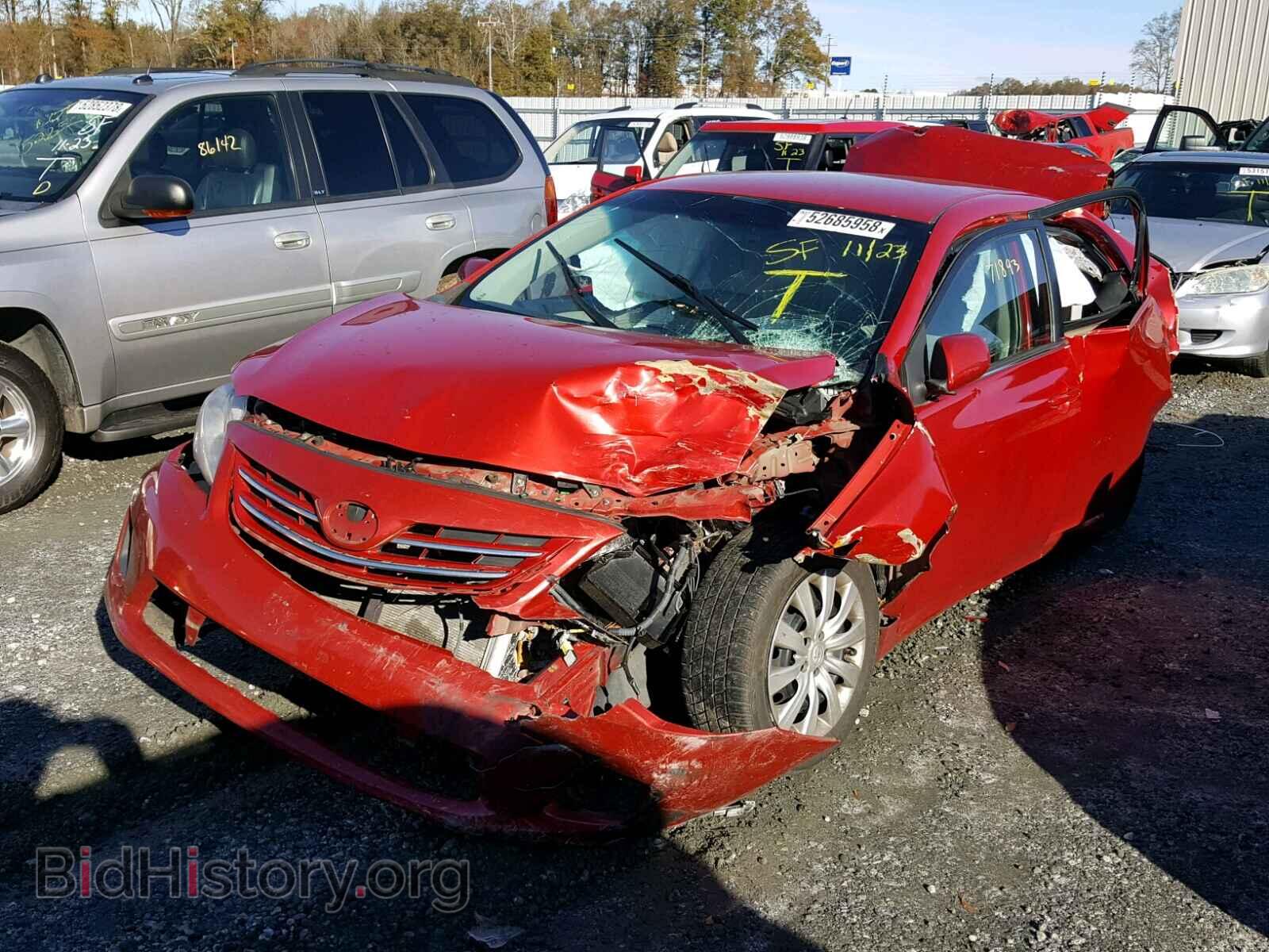 2013 TOYOTA COROLLA BA - VIN: 2T1BU4EE8DC974314 - Фото 2