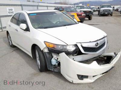 2010 Acura TSX, белый — VIN , Copart