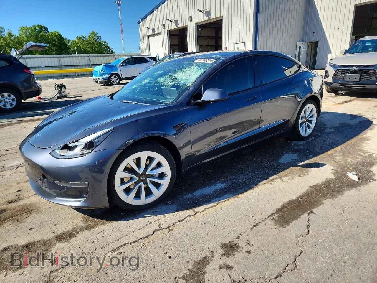 Фотография 5YJ3E1EB2NF192643 - TESLA MODEL 3 2022