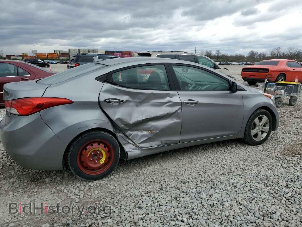 2012 HYUNDAI ELANTRA - VIN: KMHDH4AE3CU284809 - Фото 3