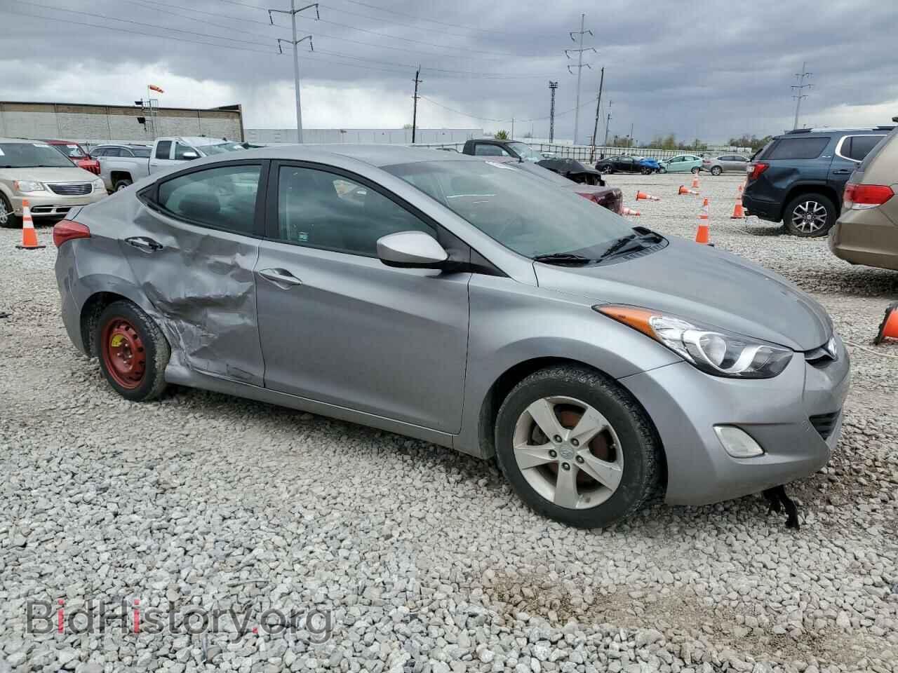 2012 HYUNDAI ELANTRA - VIN: KMHDH4AE3CU284809 - Фото 4