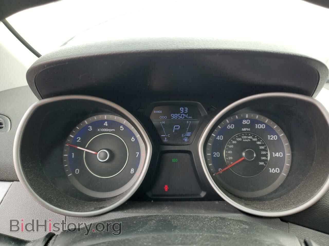 2012 HYUNDAI ELANTRA - VIN: KMHDH4AE3CU284809 - Фото 9