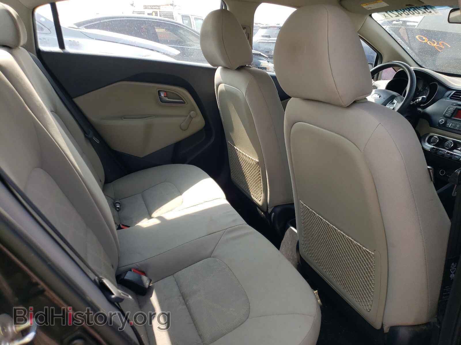 2015 KIA RIO - VIN: KNADM4A37F6462449 - Фото 6