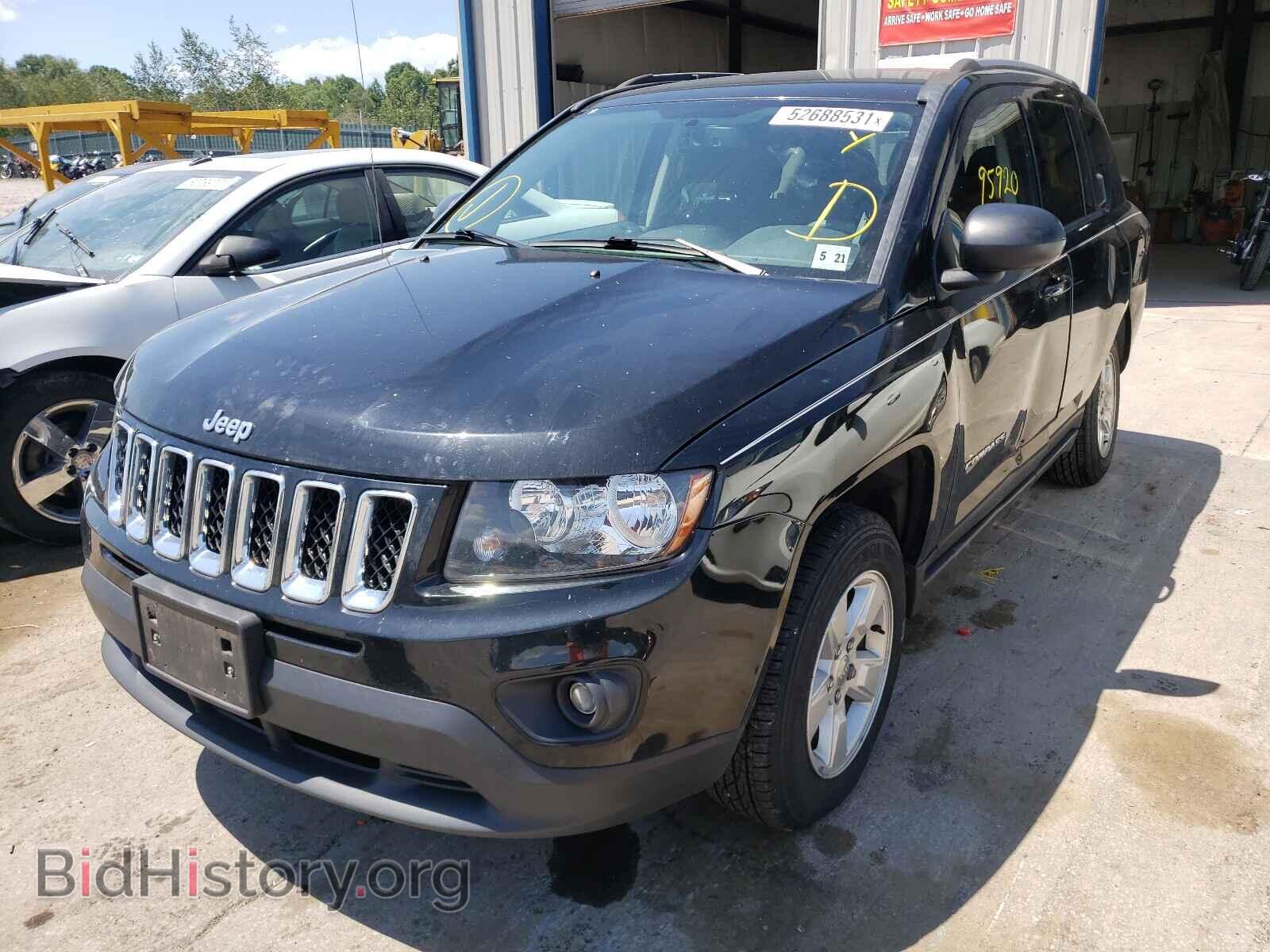 2016 JEEP COMPASS - VIN: 1C4NJCBB1GD574886 - Фото 2