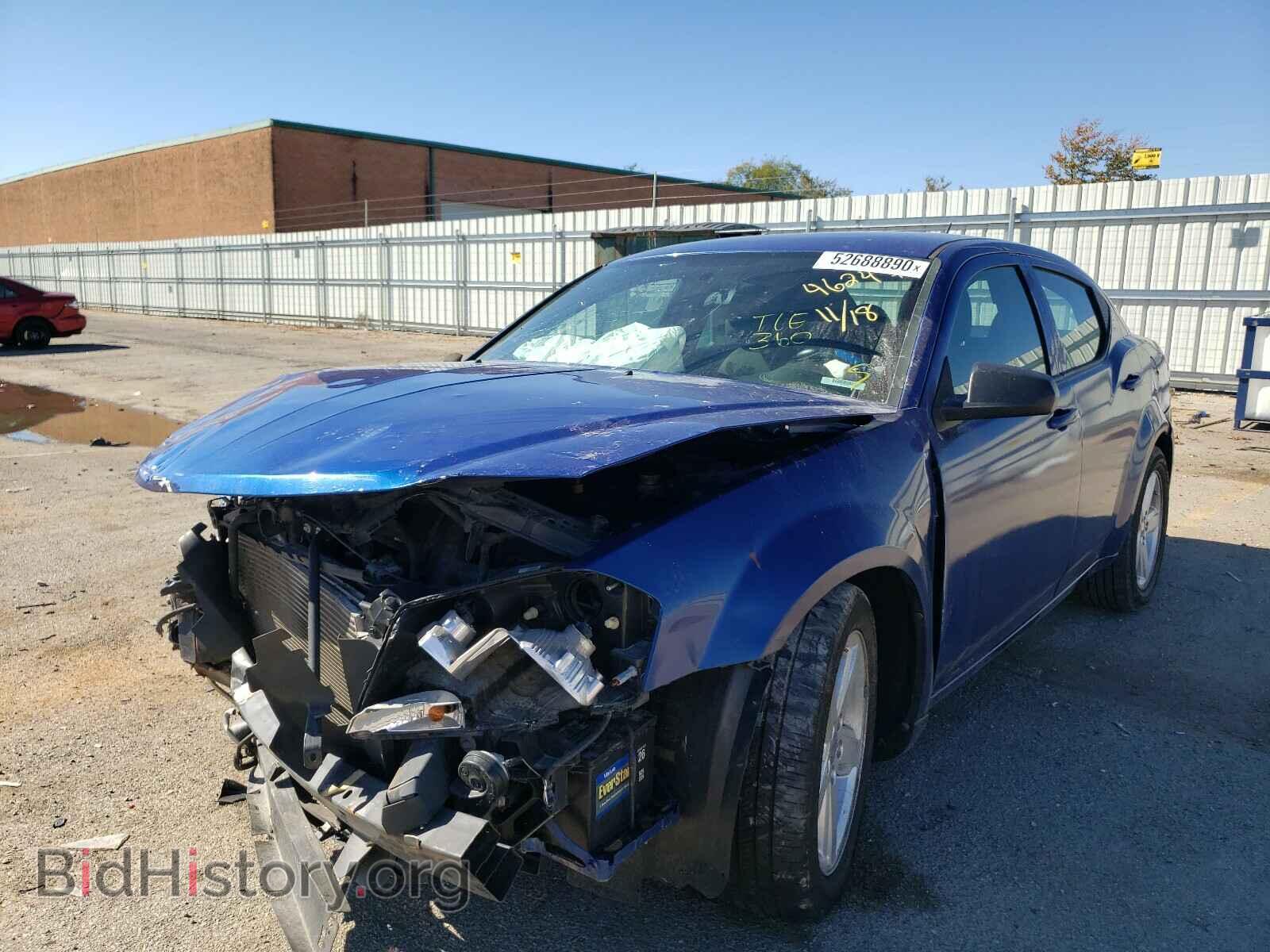 2013 DODGE AVENGER - VIN: 1C3CDZAB8DN644624 - Фото 2