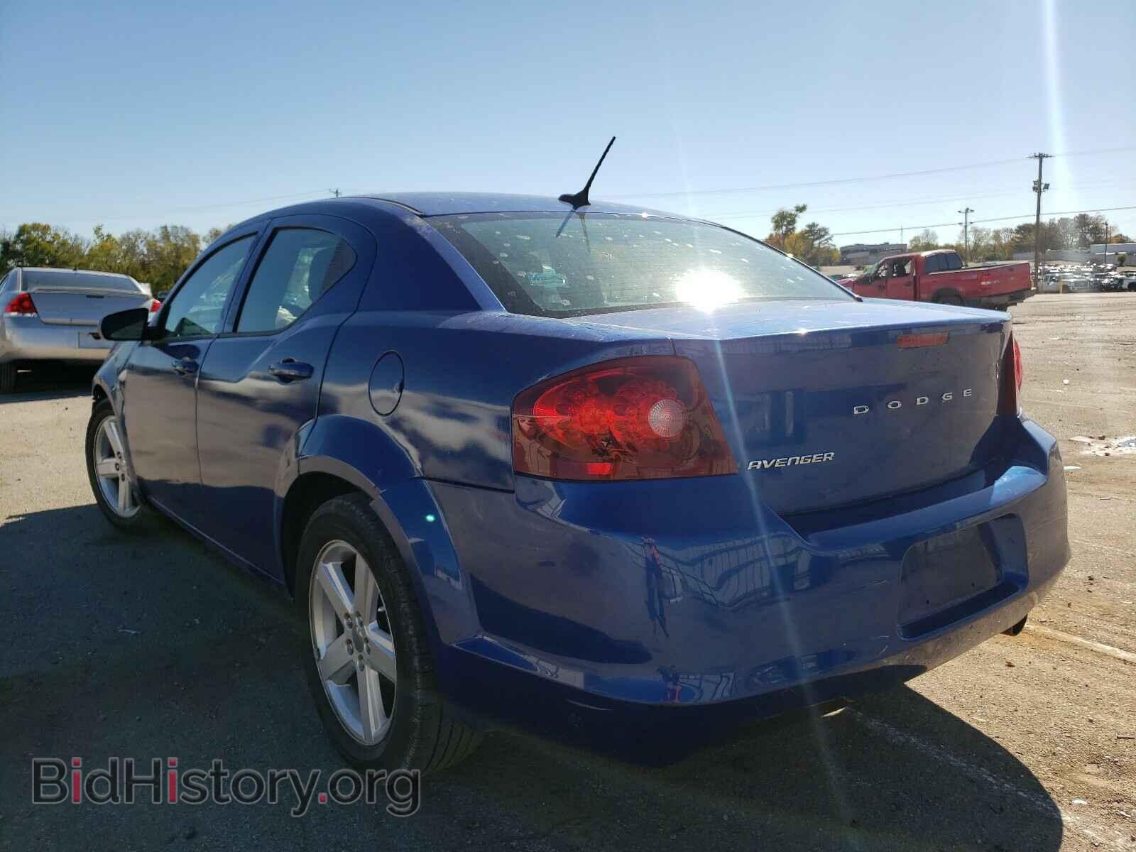 2013 DODGE AVENGER - VIN: 1C3CDZAB8DN644624 - Фото 3