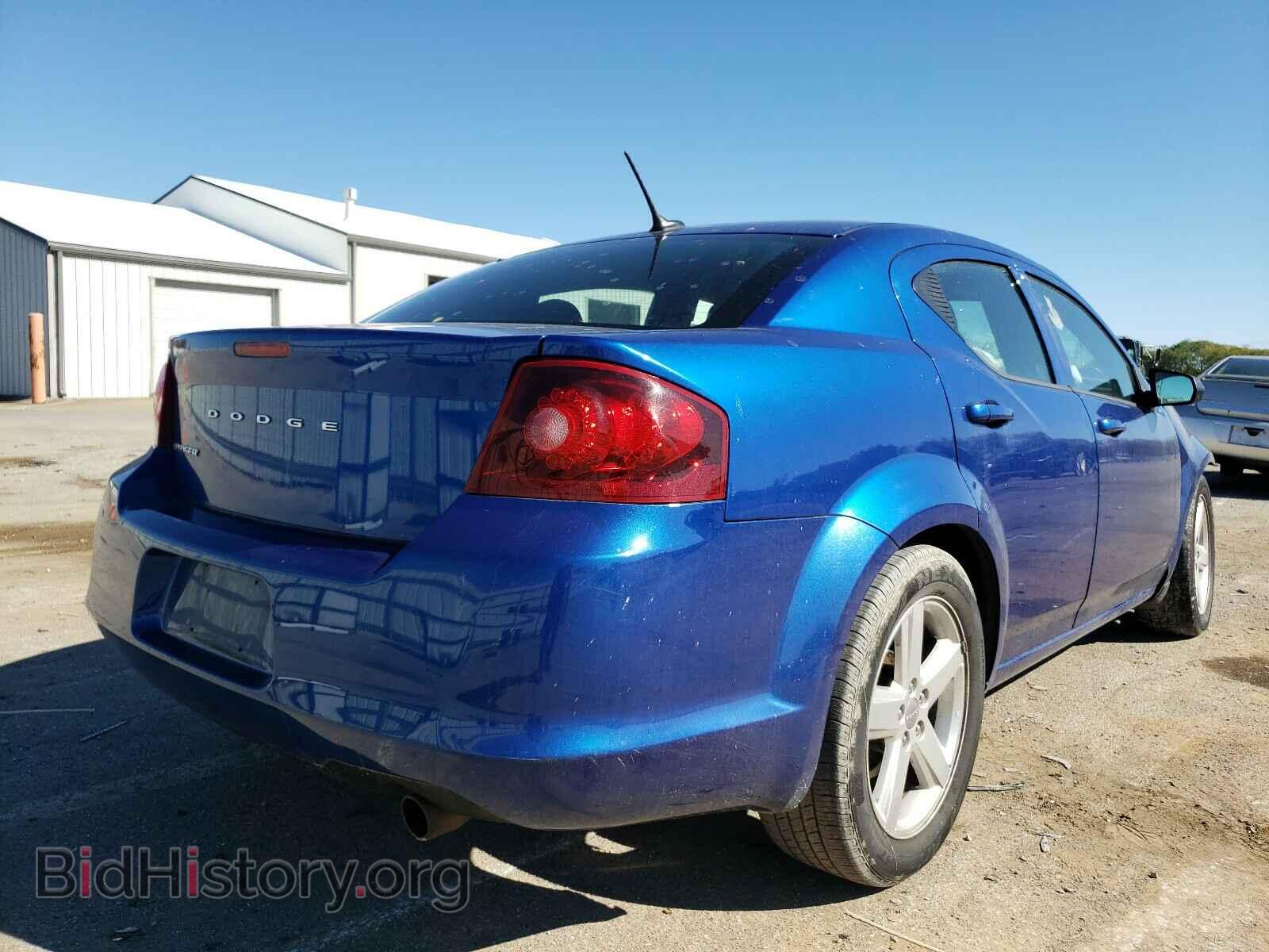 2013 DODGE AVENGER - VIN: 1C3CDZAB8DN644624 - Фото 4
