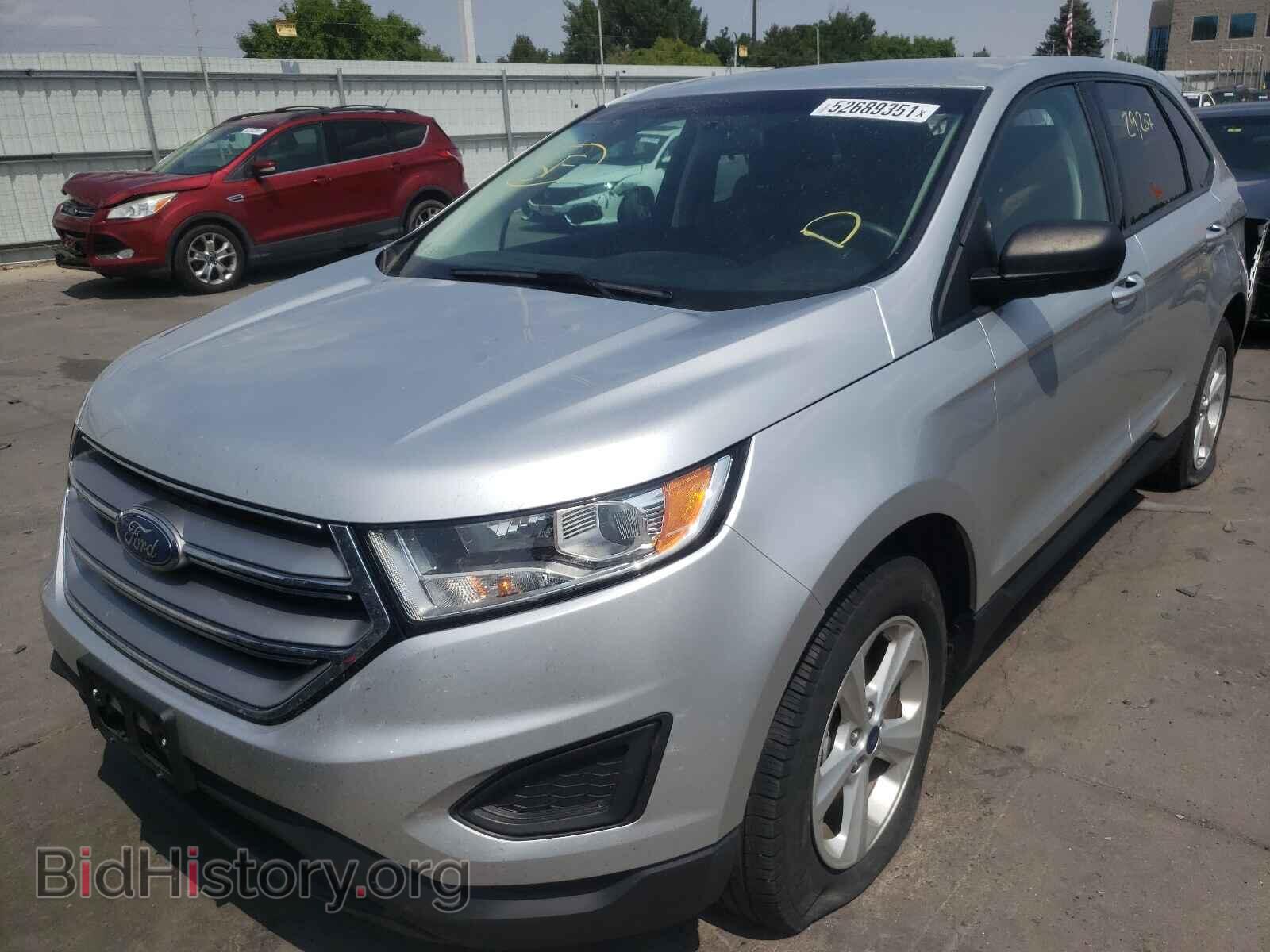2018 FORD EDGE - VIN: 2FMPK4G98JBC00835 - Фото 2