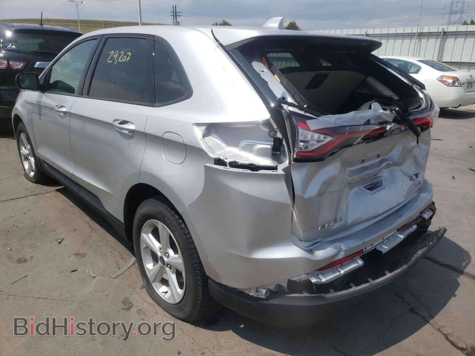 2018 FORD EDGE - VIN: 2FMPK4G98JBC00835 - Фото 3