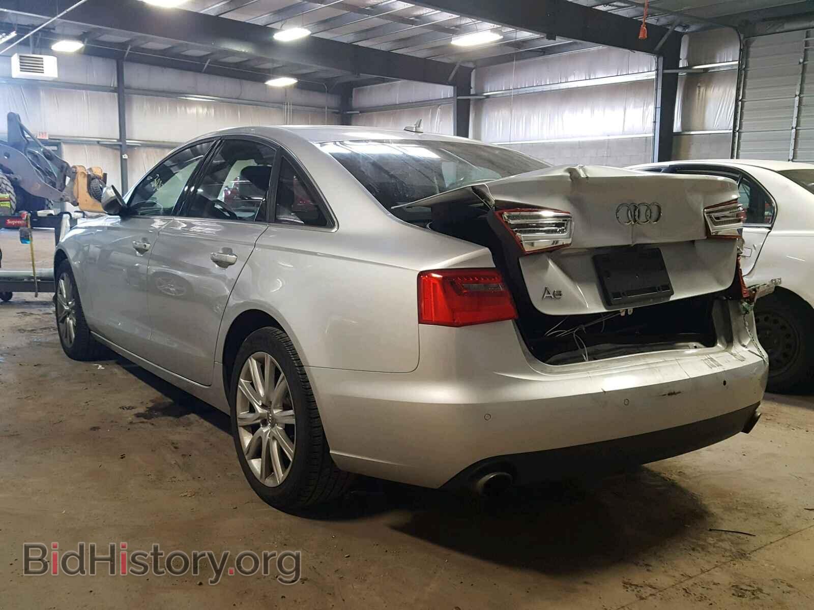 2014 AUDI A6 - VIN: WAUGFAFC8EN077291 - Фото 3