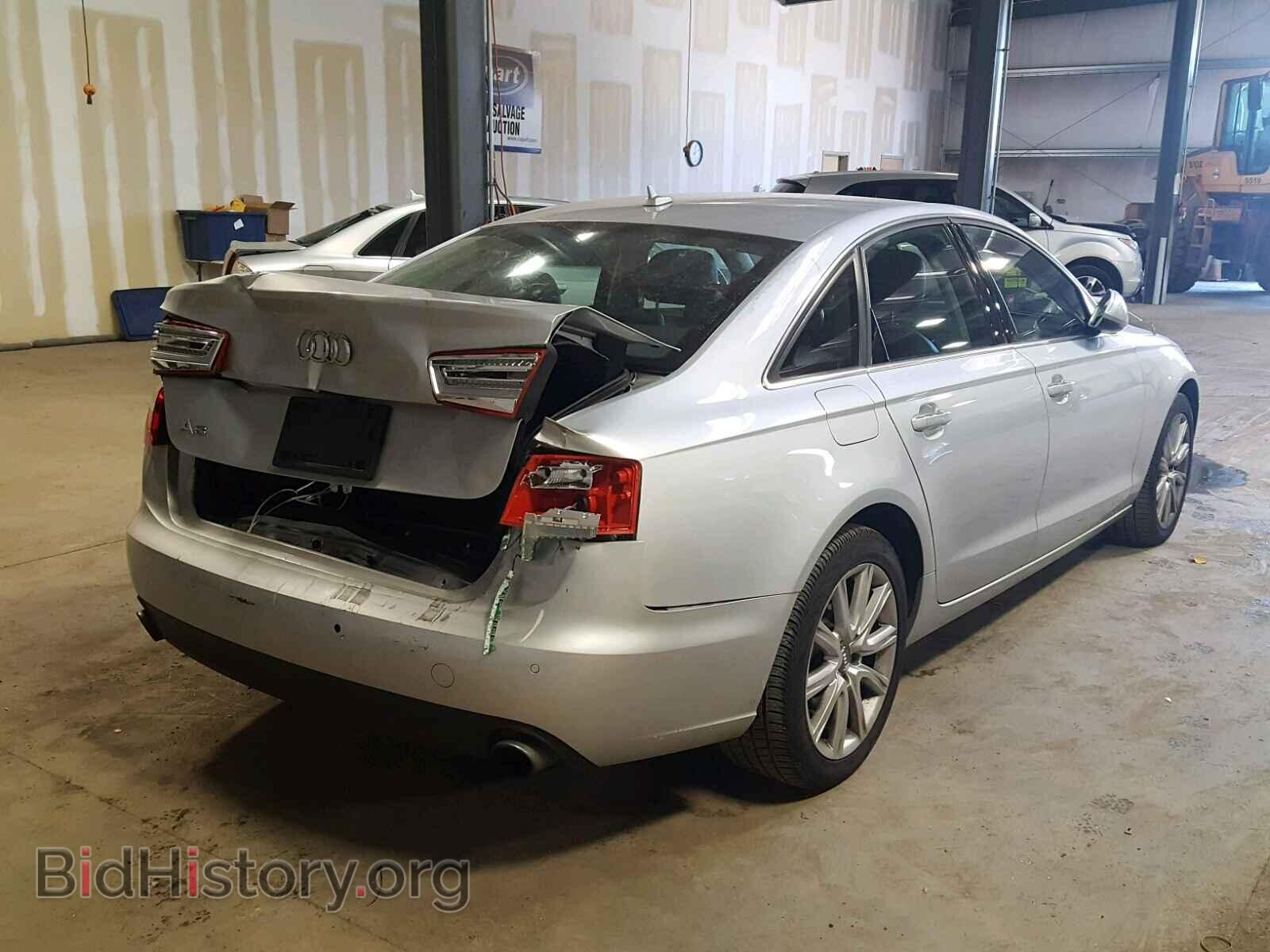2014 AUDI A6 - VIN: WAUGFAFC8EN077291 - Фото 4