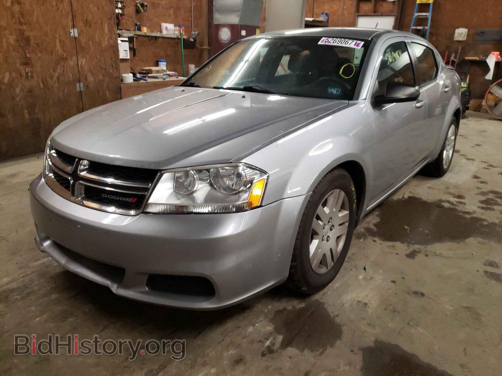 2014 DODGE AVENGER - VIN: 1C3CDZAB5EN215121 - Фото 2
