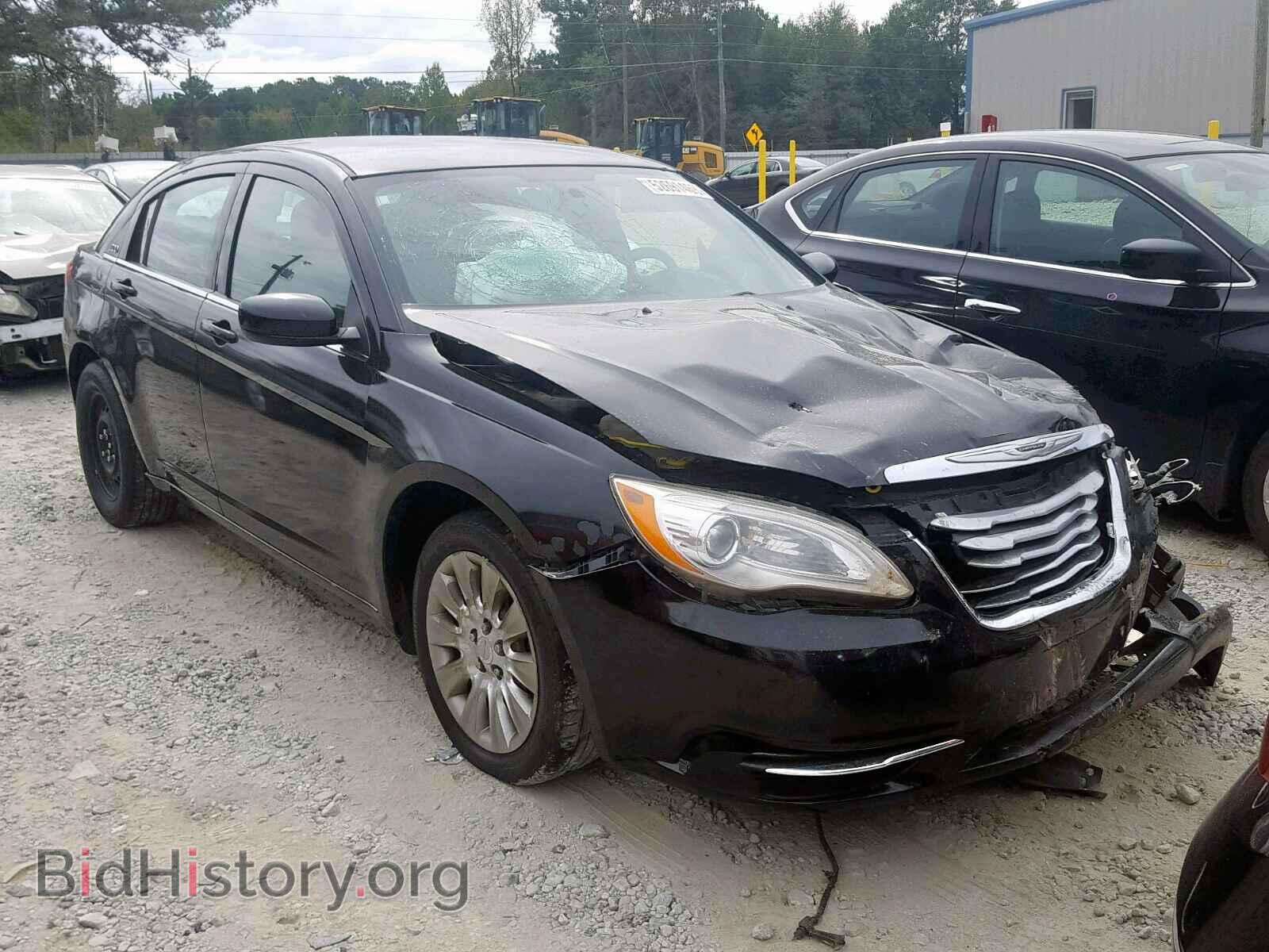 Фотография 1C3CCBAB4CN127068 - CHRYSLER 200 2012