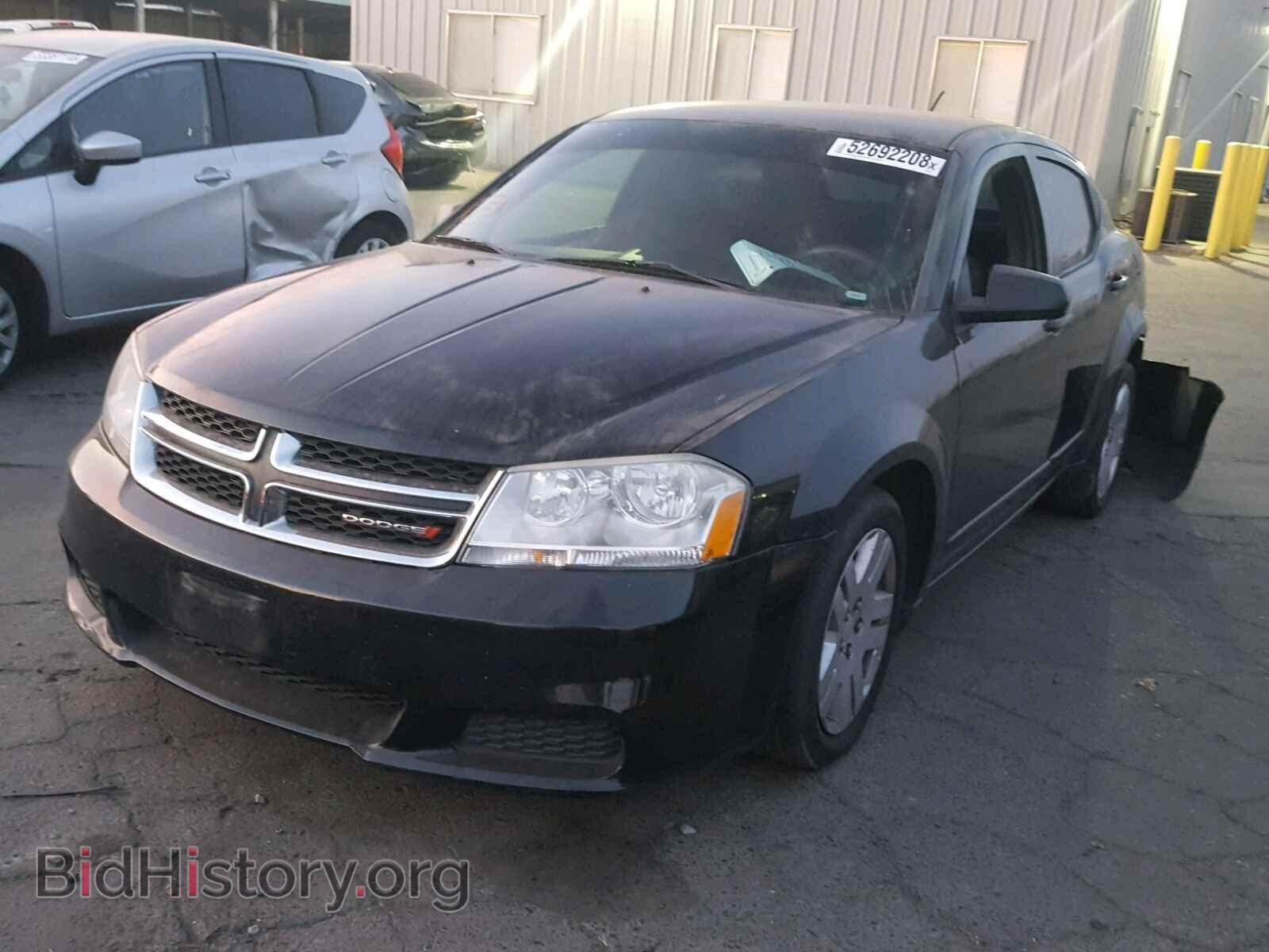 2012 DODGE AVENGER - VIN: 1C3CDZAG8CN327811 - Фото 2