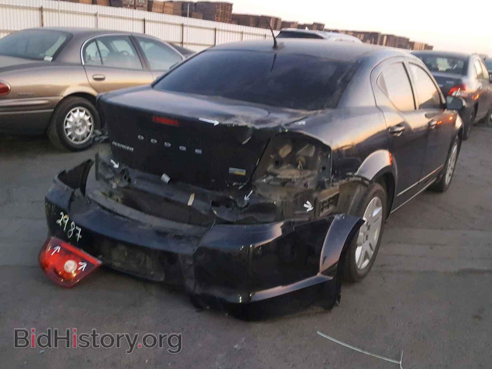 2012 DODGE AVENGER - VIN: 1C3CDZAG8CN327811 - Фото 4