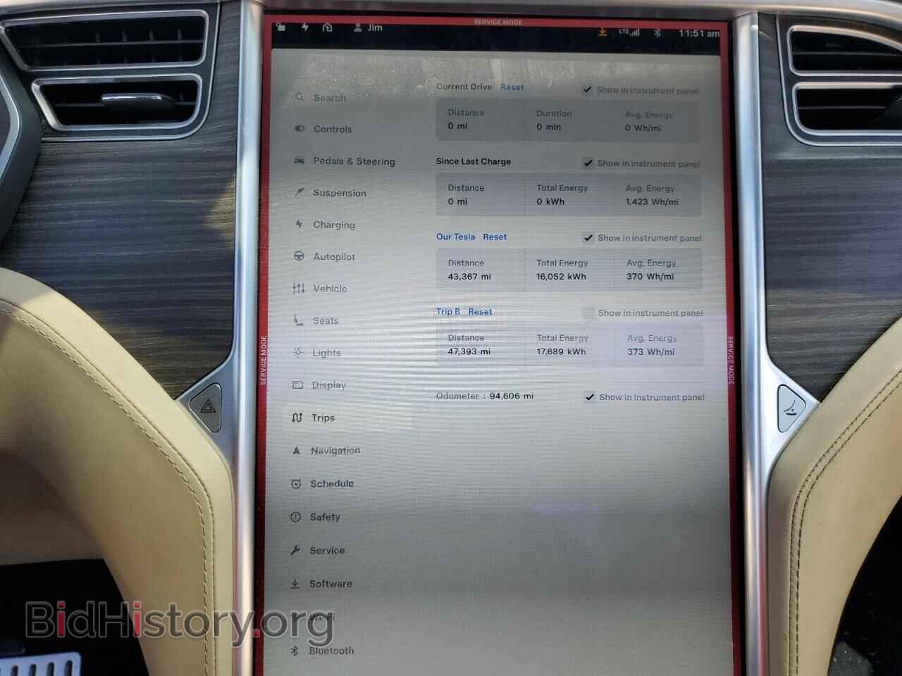 2016 TESLA MODEL X - VIN: 5YJXCBE43GF000907 - Photo 9