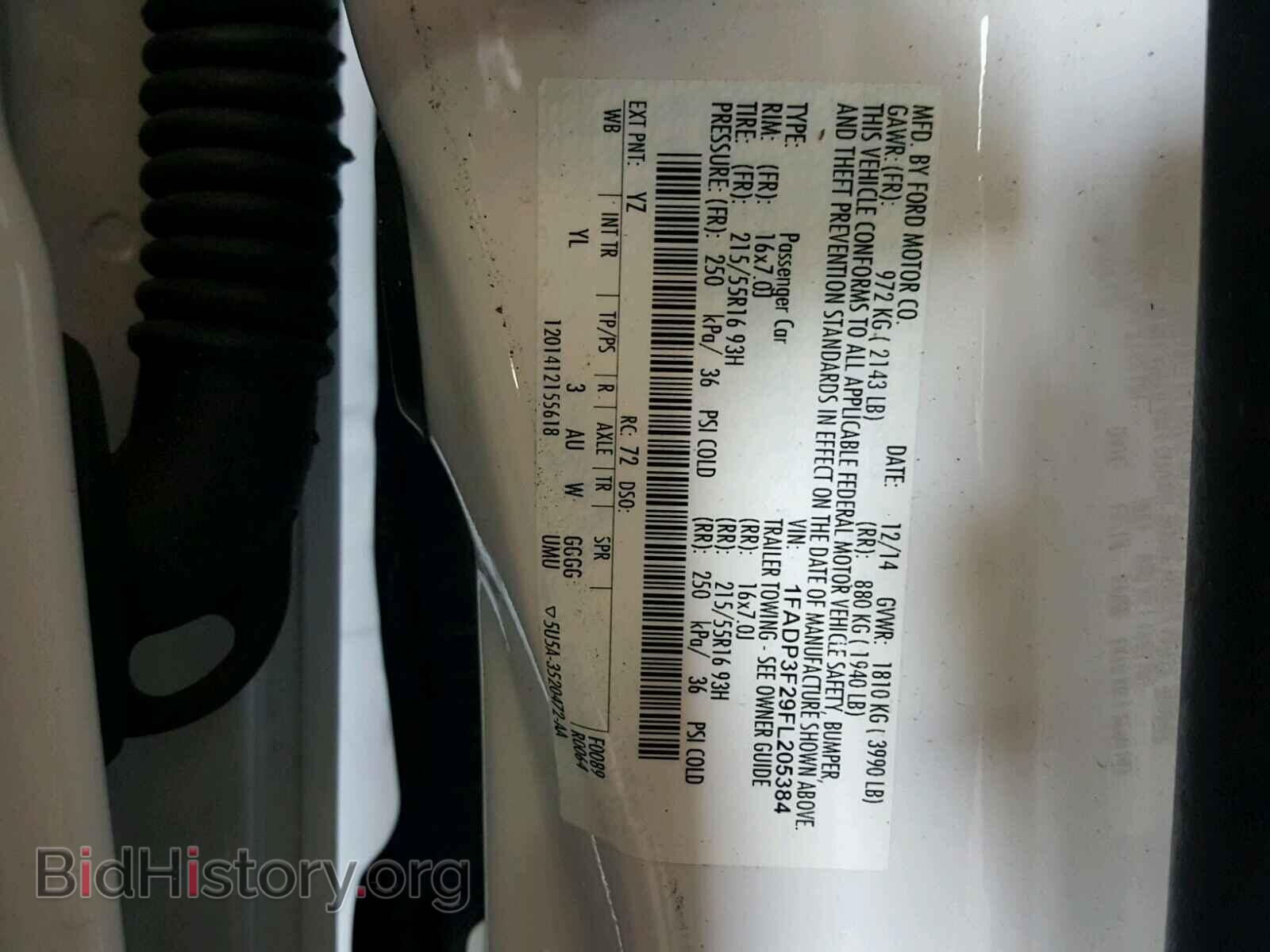 2015 FORD FOCUS - VIN: 1FADP3F29FL205384 - Photo 10