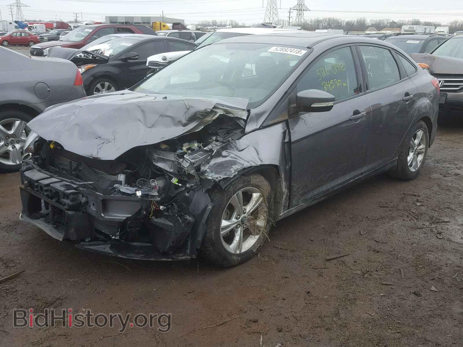 2014 FORD FOCUS - VIN: 1FADP3F22EL252450 - Фото 2