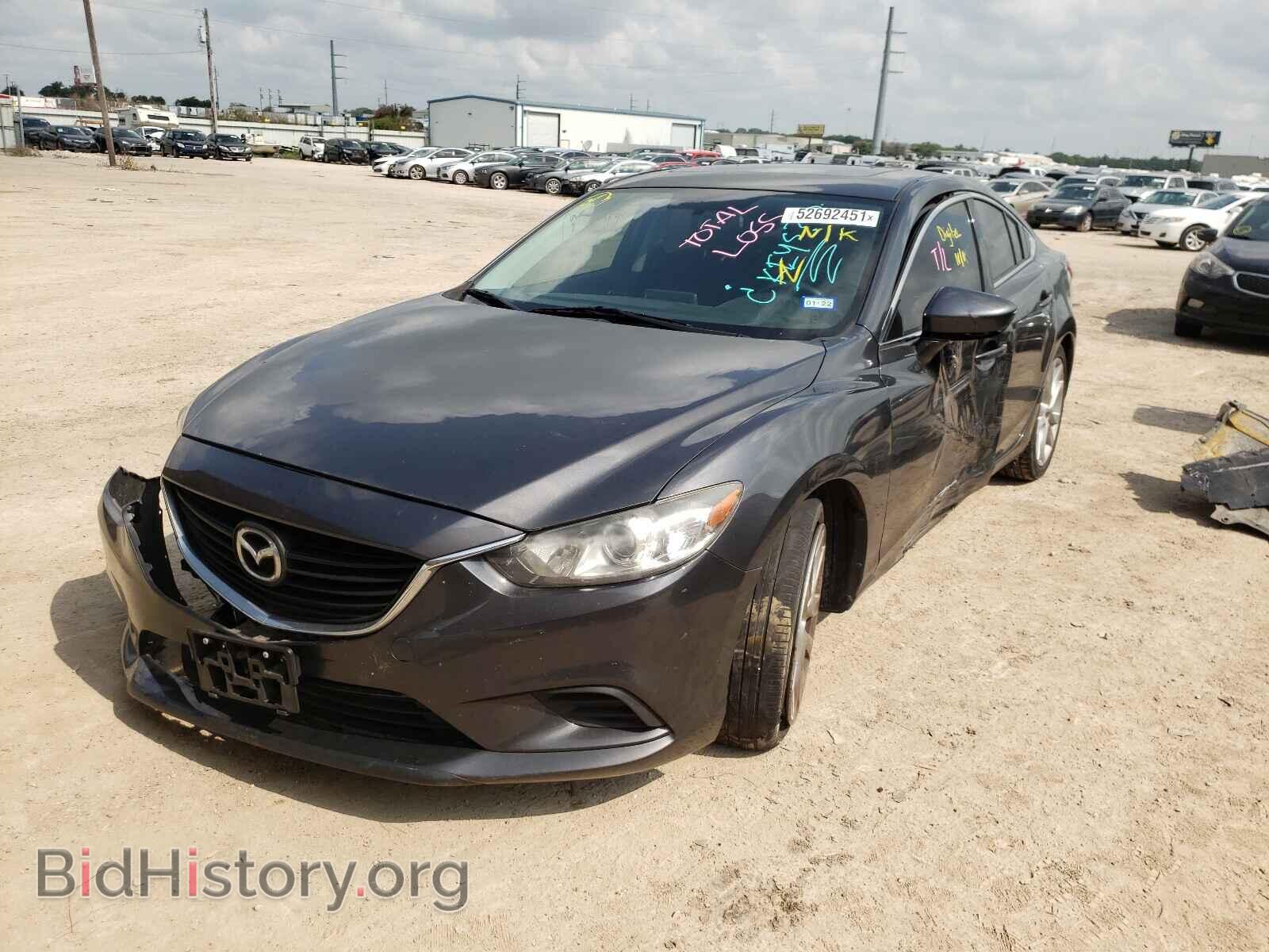 2016 MAZDA 6 - VIN: JM1GJ1V52G1404590 - Фото 2