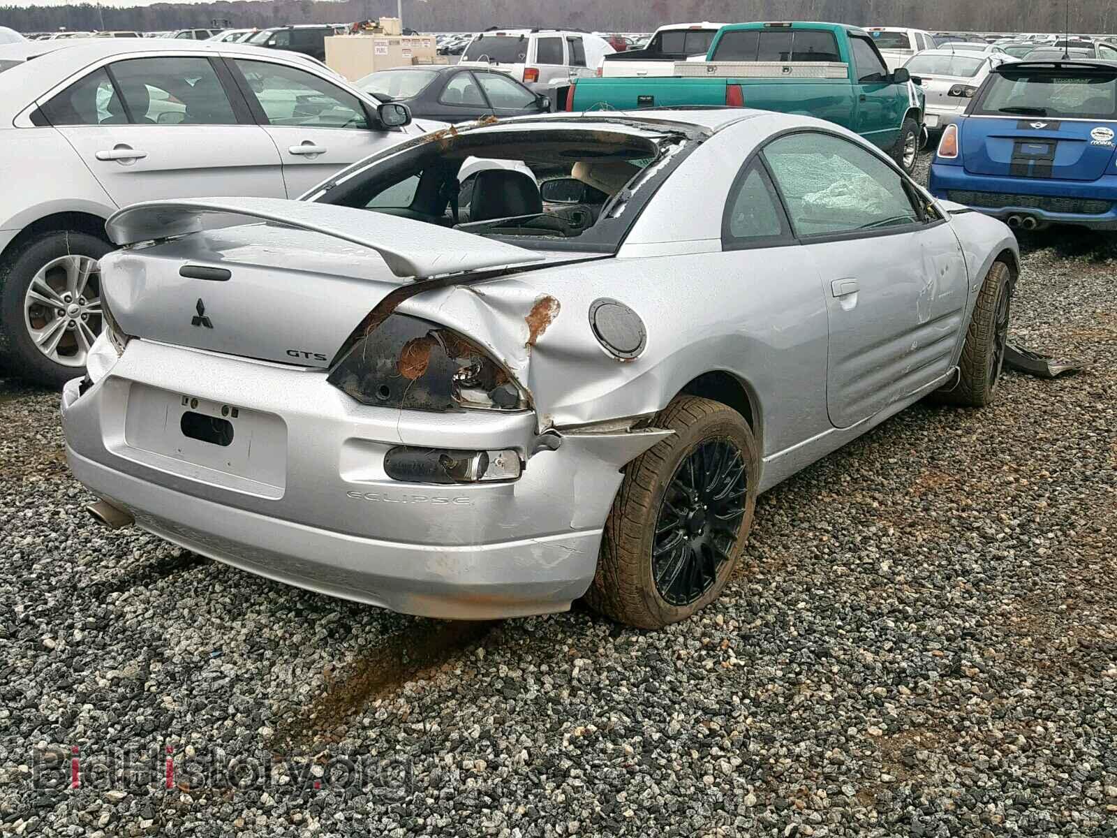 2003 MITSUBISHI ECLIPSE - VIN: 4A3AC74H43E017568 - Фото 4