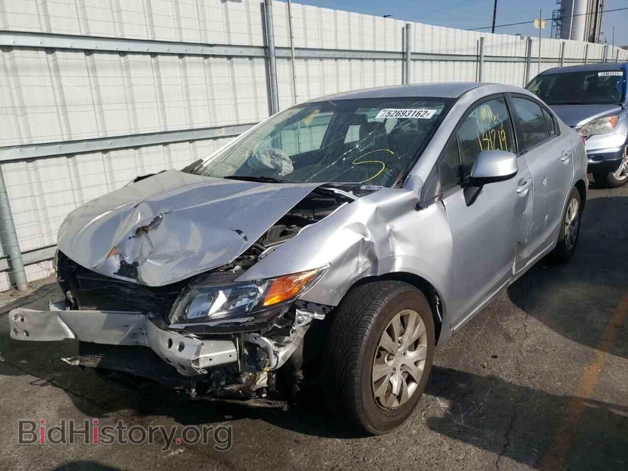 2012 HONDA CIVIC - VIN: 2HGFB2F54CH324587 - Фото 2