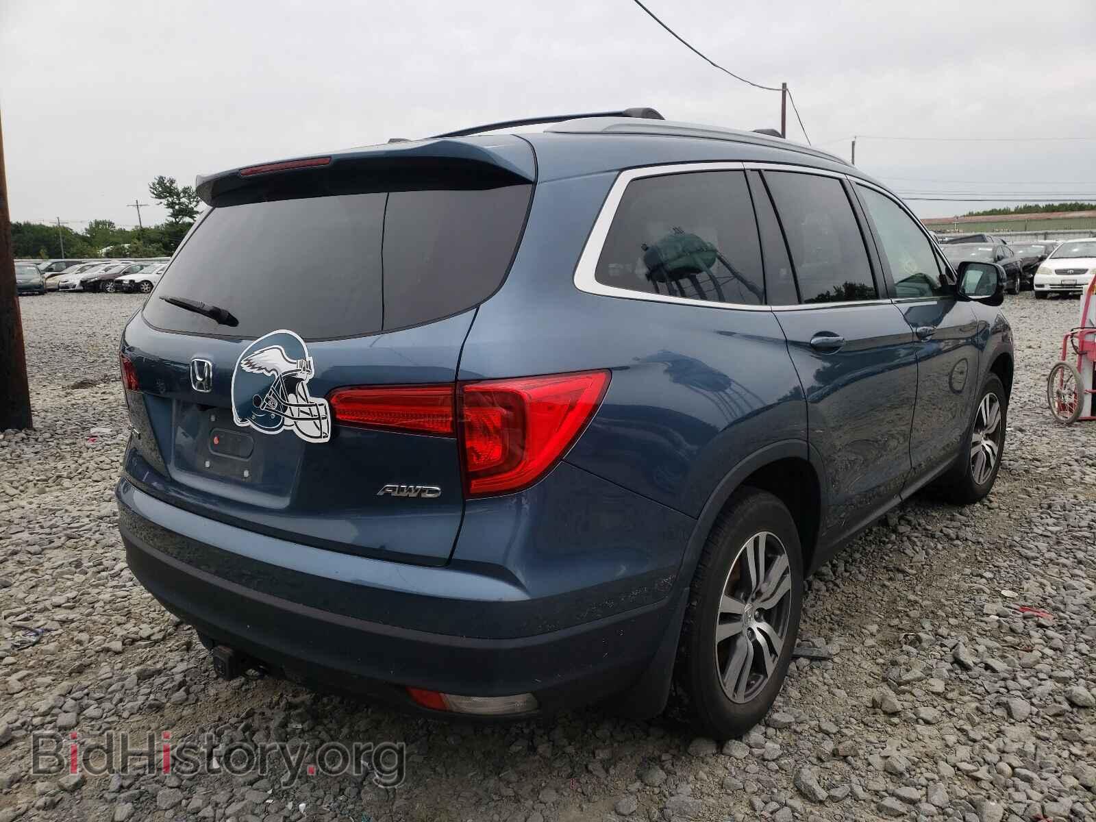 2017 HONDA PILOT - VIN: 5FNYF6H66HB052386 - Фото 4