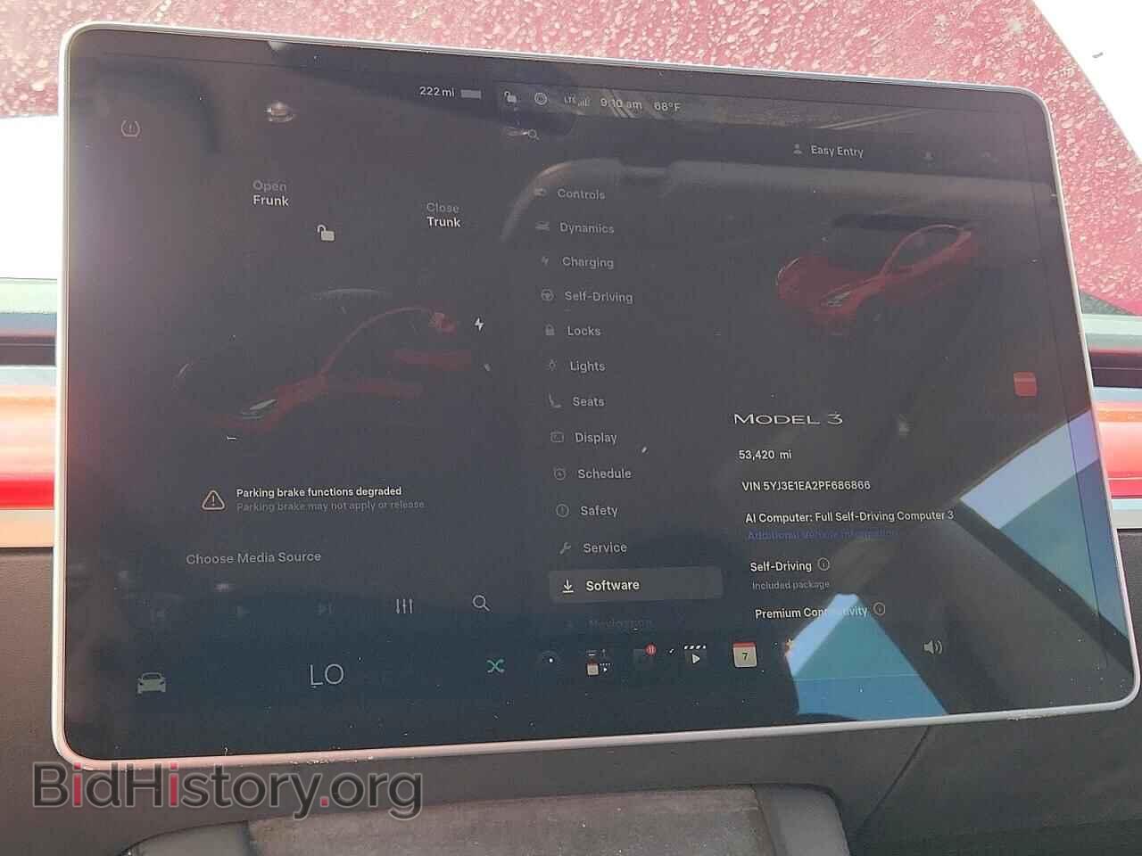 2023 TESLA MODEL 3 - VIN: 5YJ3E1EA2PF686866 - Фото 9