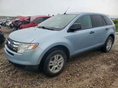 2008 Ford EDGE SE, blue — VIN 2FMDK36C28BA05415, Copart