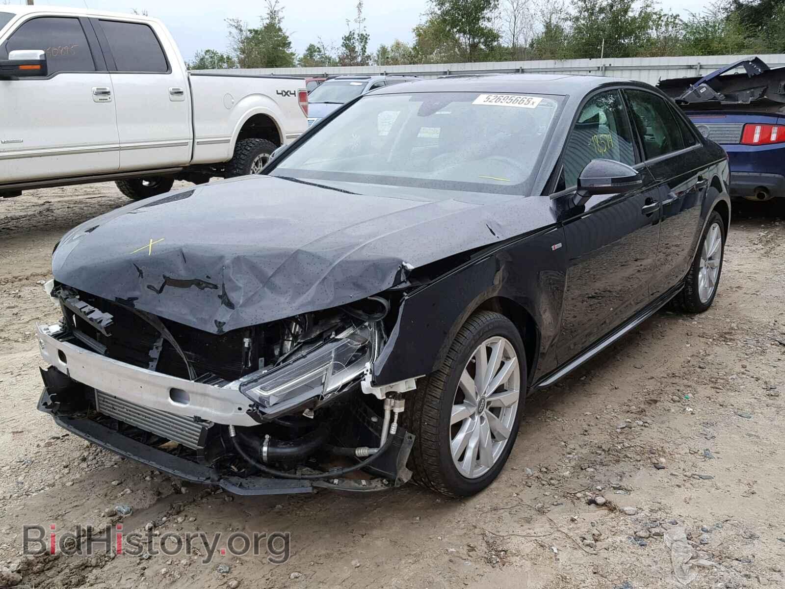 2018 AUDI A4 - VIN: WAUKMAF45JA122326 - Фото 2