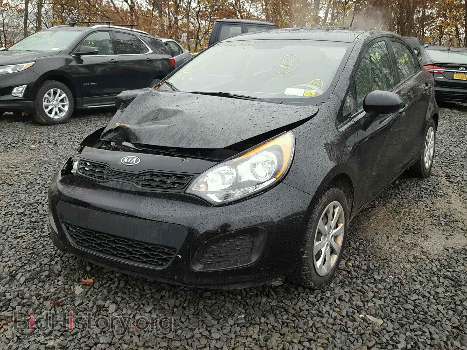 2012 KIA RIO - VIN: KNADM5A30C6067501 - Фото 2