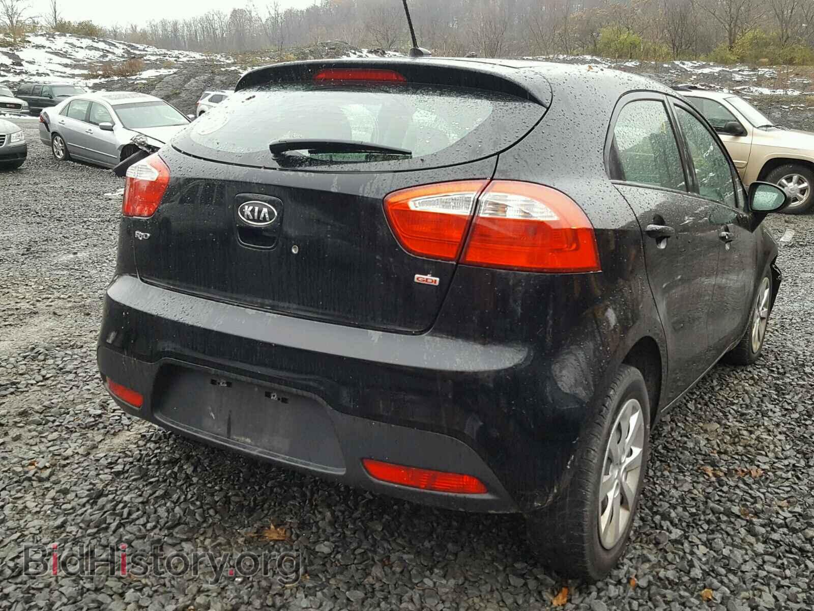 2012 KIA RIO - VIN: KNADM5A30C6067501 - Фото 4