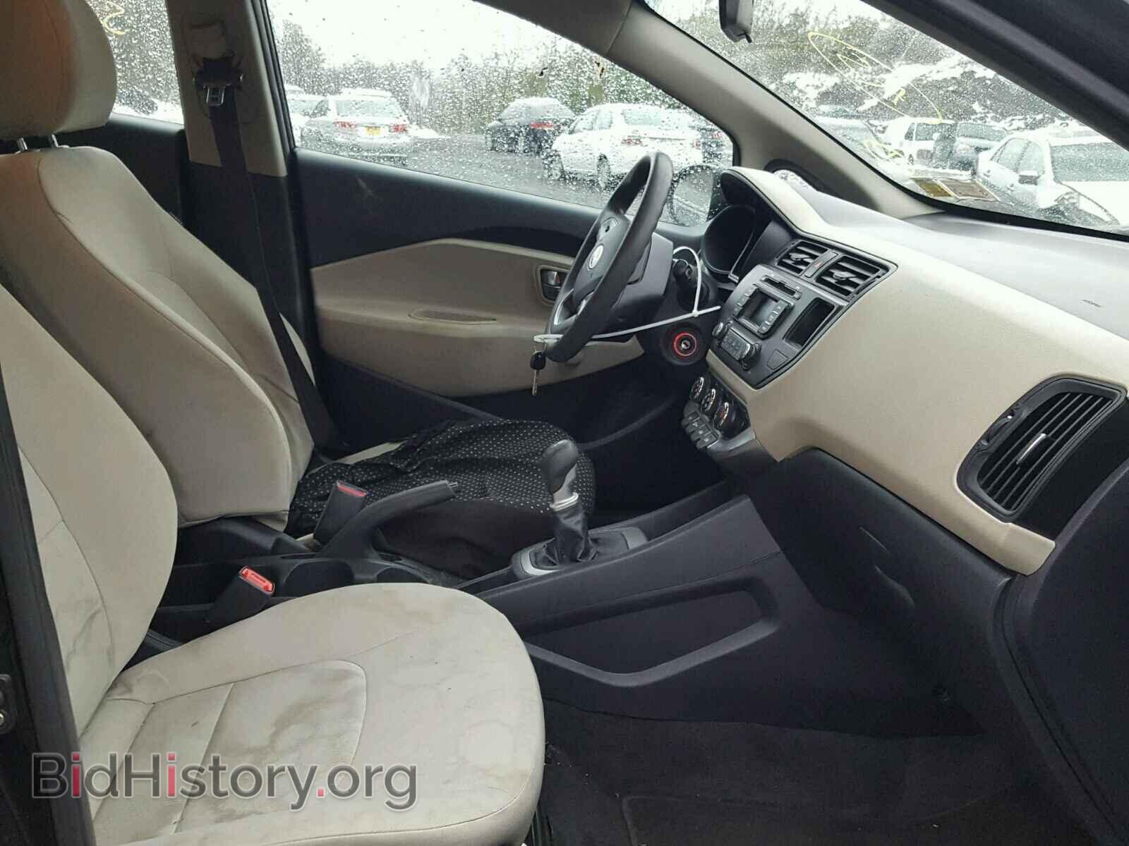 2012 KIA RIO - VIN: KNADM5A30C6067501 - Фото 5