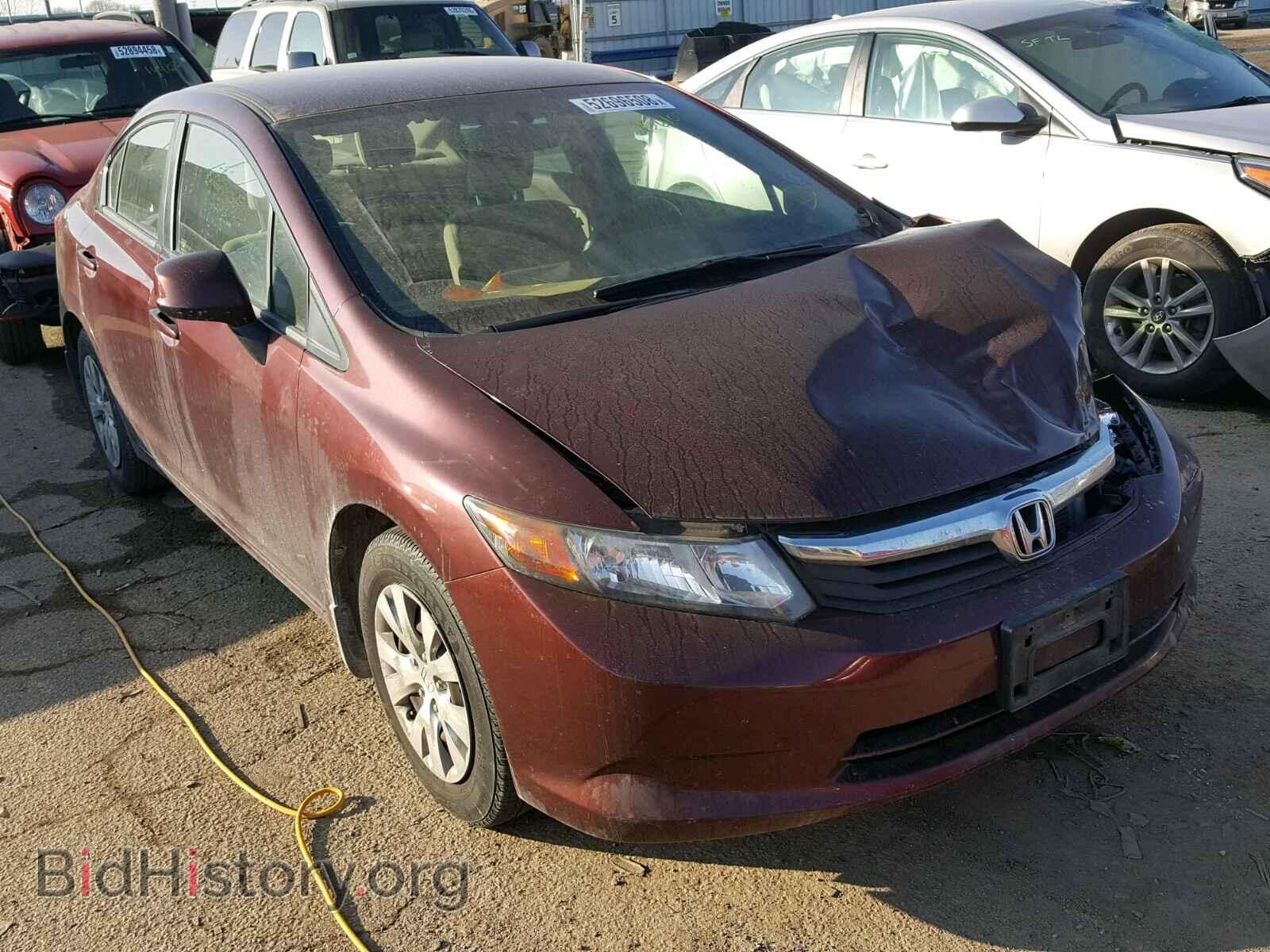 Фотография JHMFB2F51CS001037 - HONDA CIVIC LX 2012