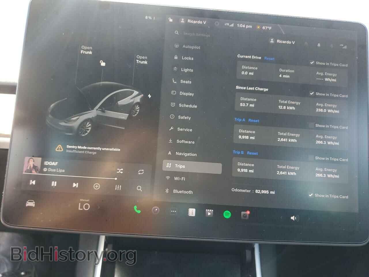 2019 TESLA MODEL 3 - VIN: 5YJ3E1EA7KF397524 - Photo 9