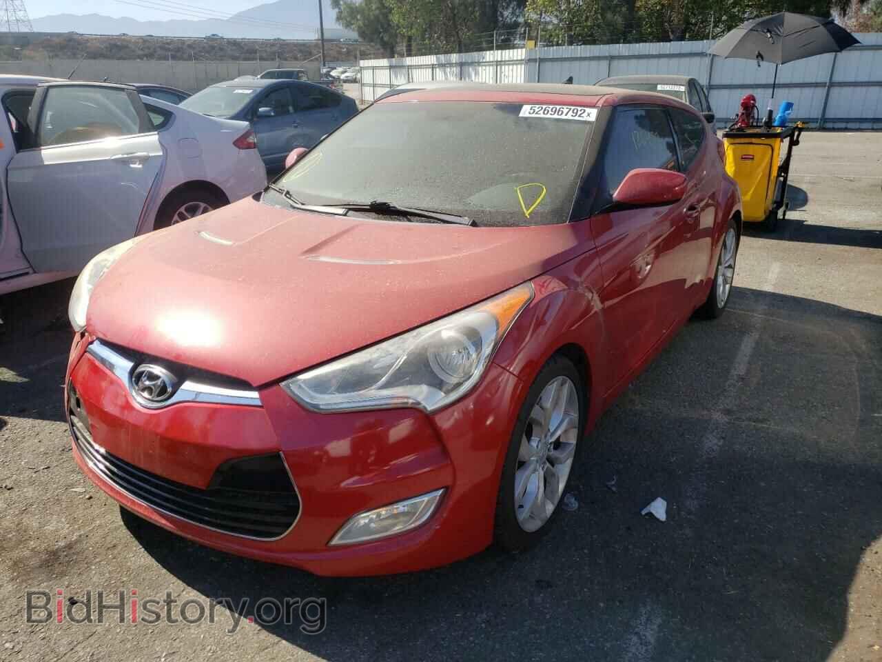 2012 HYUNDAI VELOSTER - VIN: KMHTC6AD1CU060984 - Фото 2