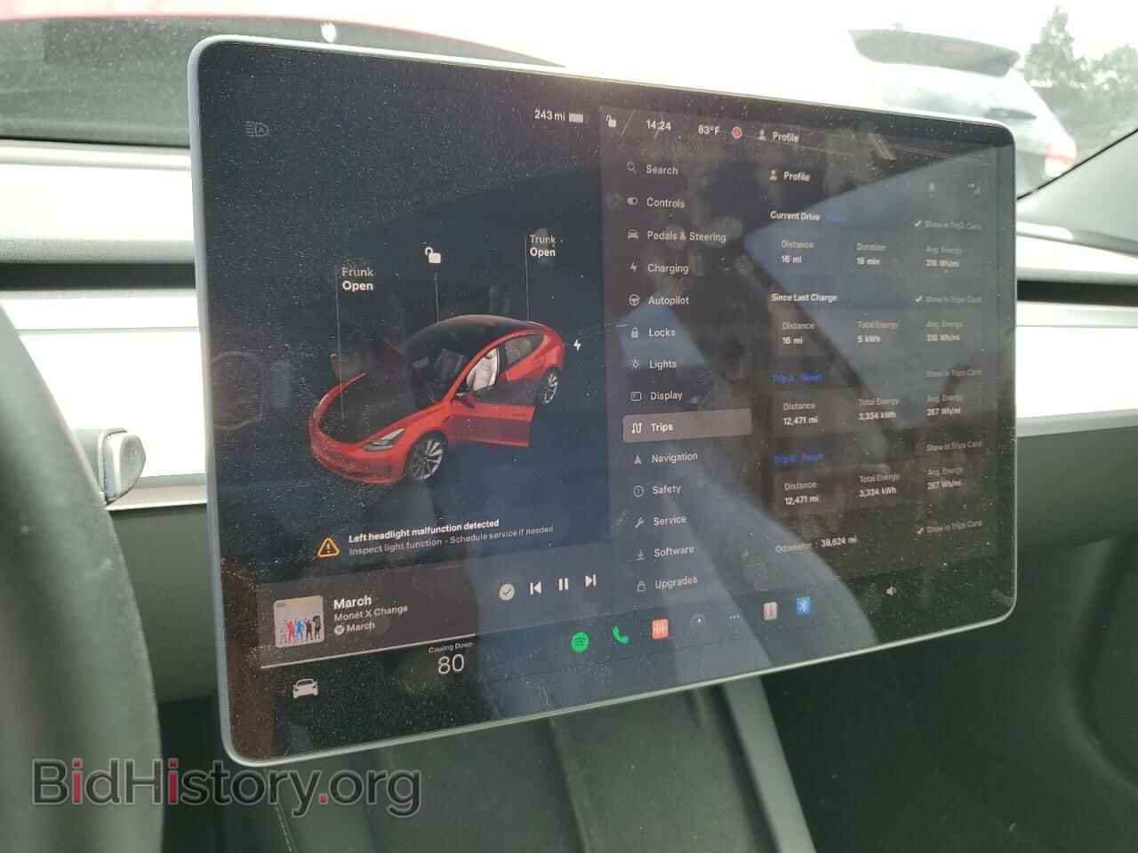 2021 TESLA MODEL 3 - VIN: 5YJ3E1EBXMF975921 - Photo 9