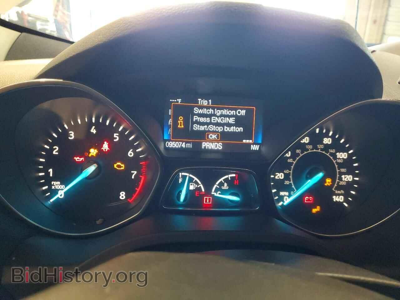 2017 FORD ESCAPE - VIN: 1FMCU9J98HUE91582 - Фото 9