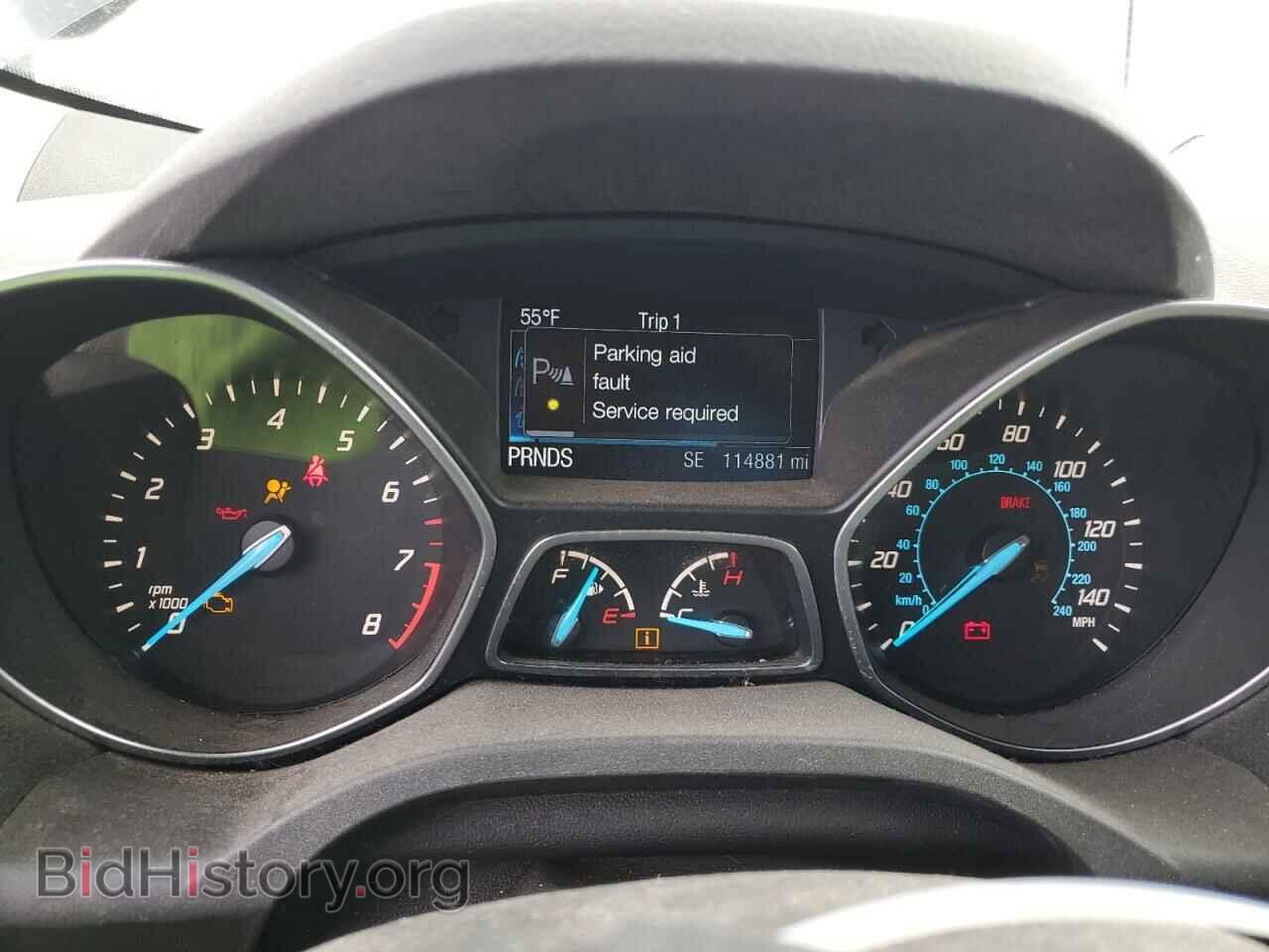 2014 FORD ESCAPE - VIN: 1FMCU9G99EUC85156 - Фото 9