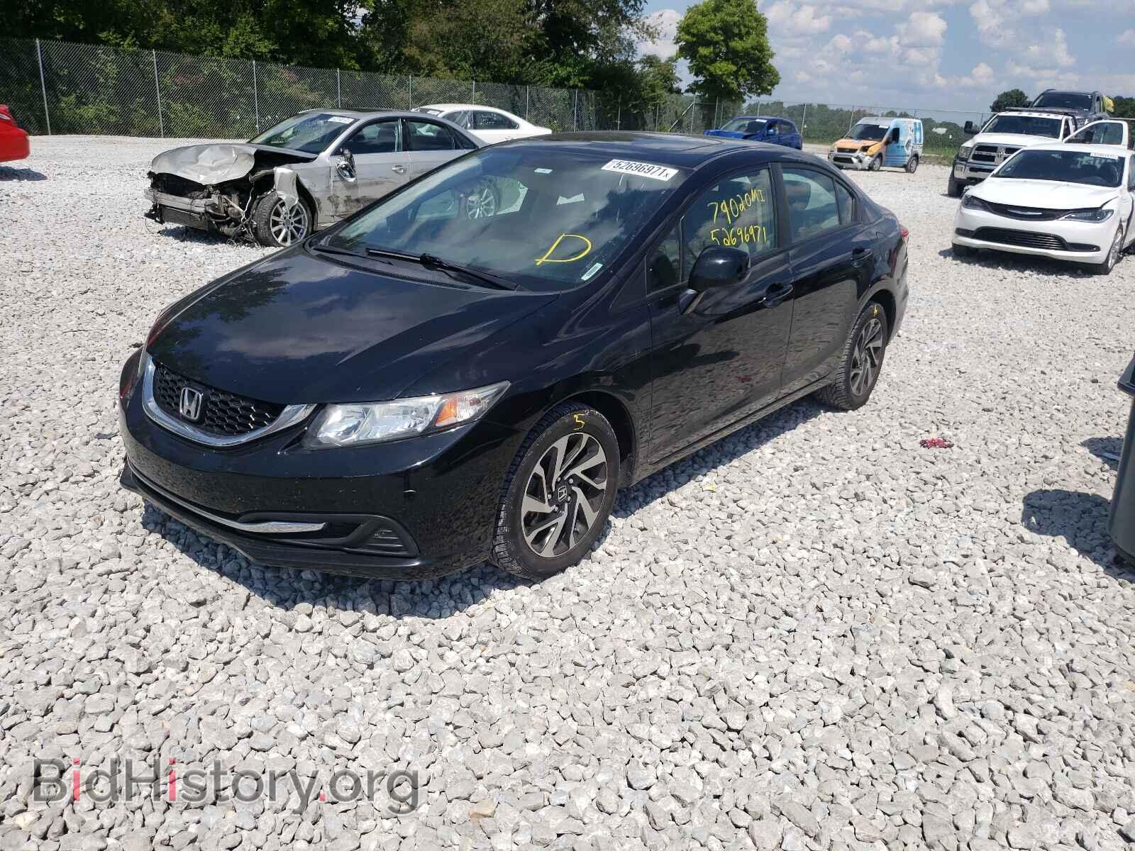 2013 HONDA CIVIC - VIN: 19XFB2F87DE006839 - Фото 2