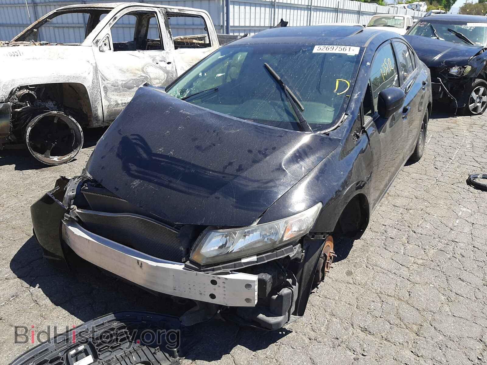 2014 HONDA CIVIC - VIN: 19XFB2F89EE225691 - Фото 2