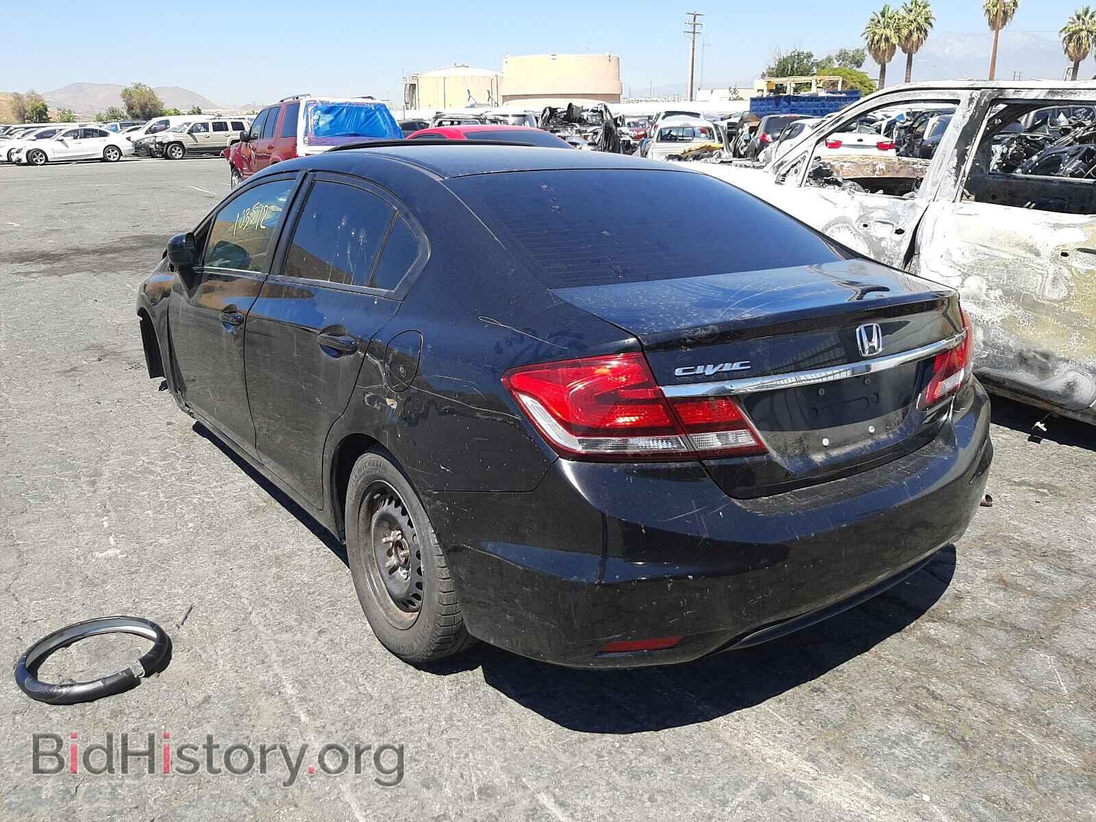 2014 HONDA CIVIC - VIN: 19XFB2F89EE225691 - Фото 3