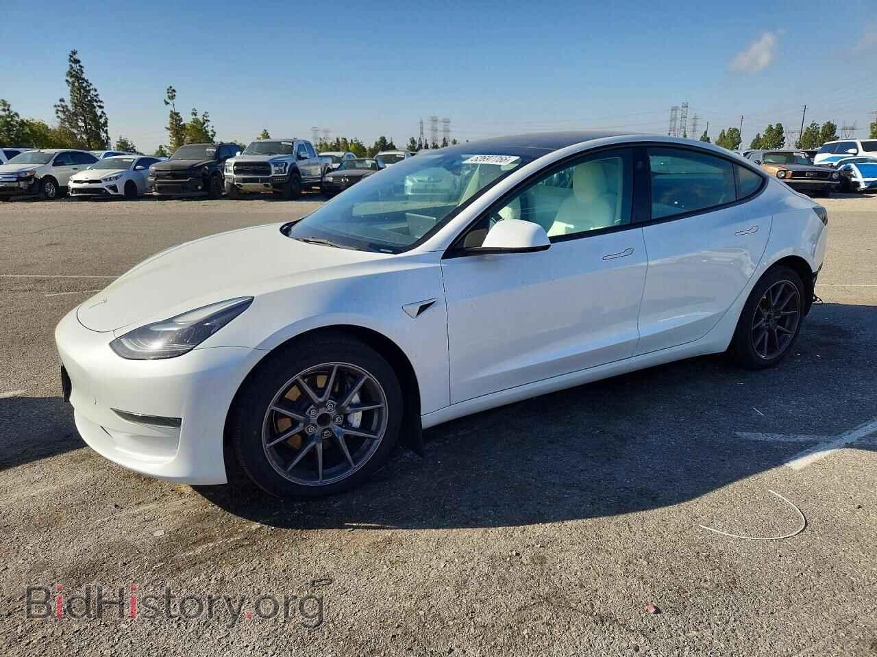 Photo 5YJ3E1EA5PF466296 - TESLA MODEL 3 2023