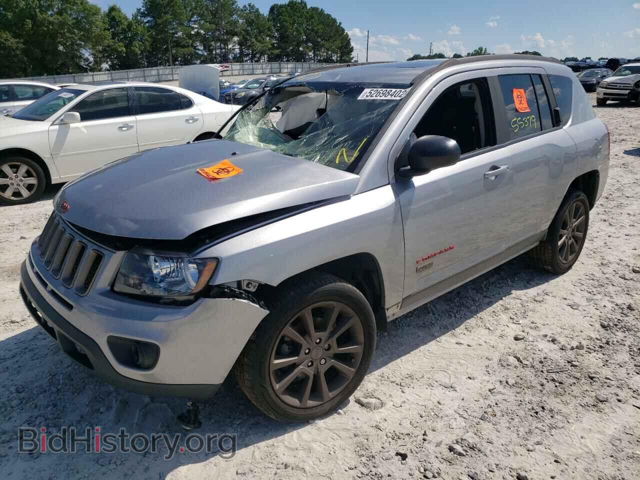 2016 JEEP COMPASS - VIN: 1C4NJDBB2GD724557 - Фото 2