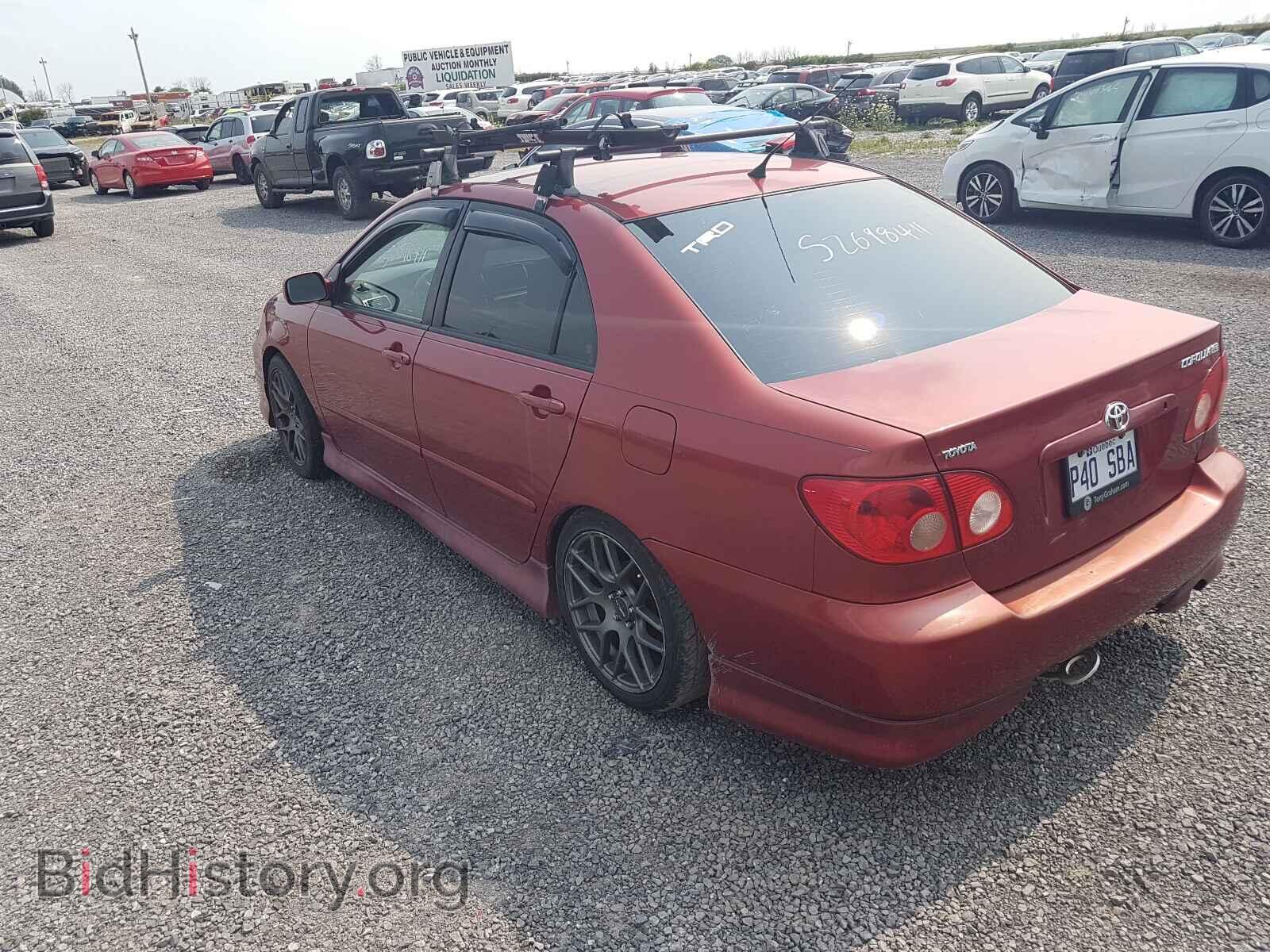 2006 TOYOTA COROLLA - VIN: 2T1BR32E76C603437 - Фото 3