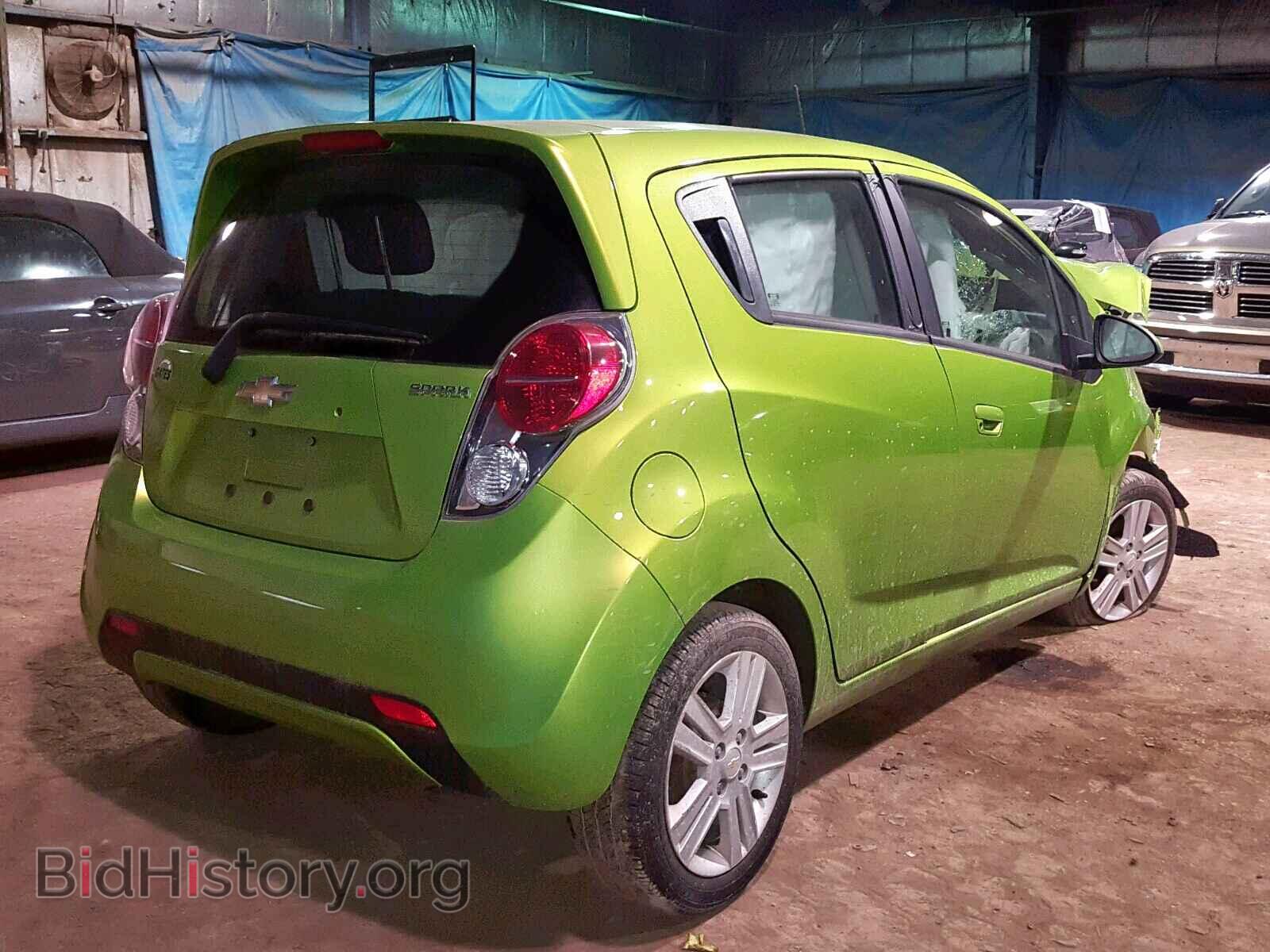 2014 CHEVROLET SPARK - VIN: KL8CD6S9XEC529647 - Фото 4