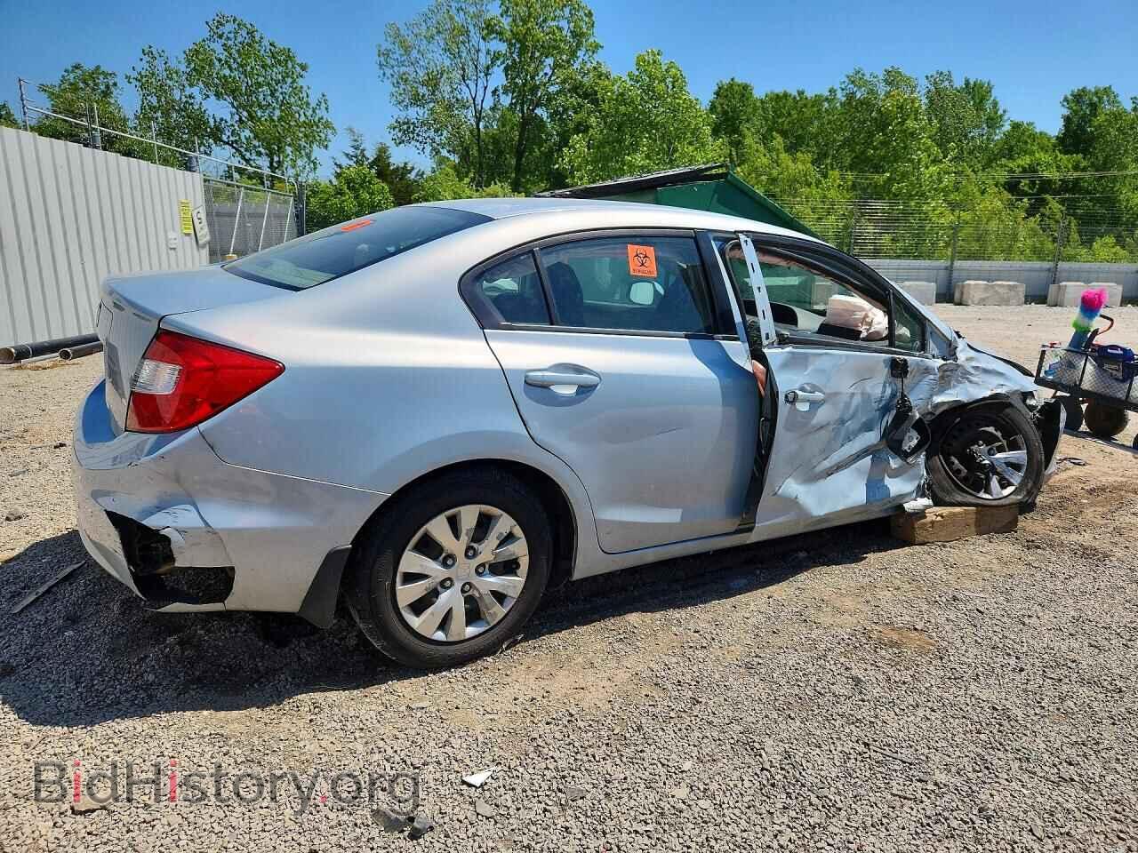 2012 HONDA CIVIC - VIN: 19XFB2F54CE080014 - Фото 3
