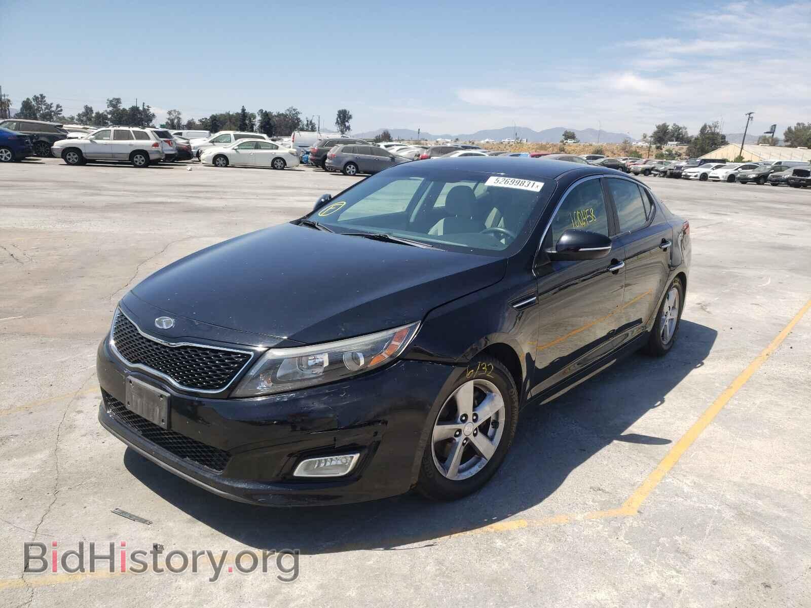 2014 KIA OPTIMA - VIN: 5XXGM4A74EG304699 - Фото 2