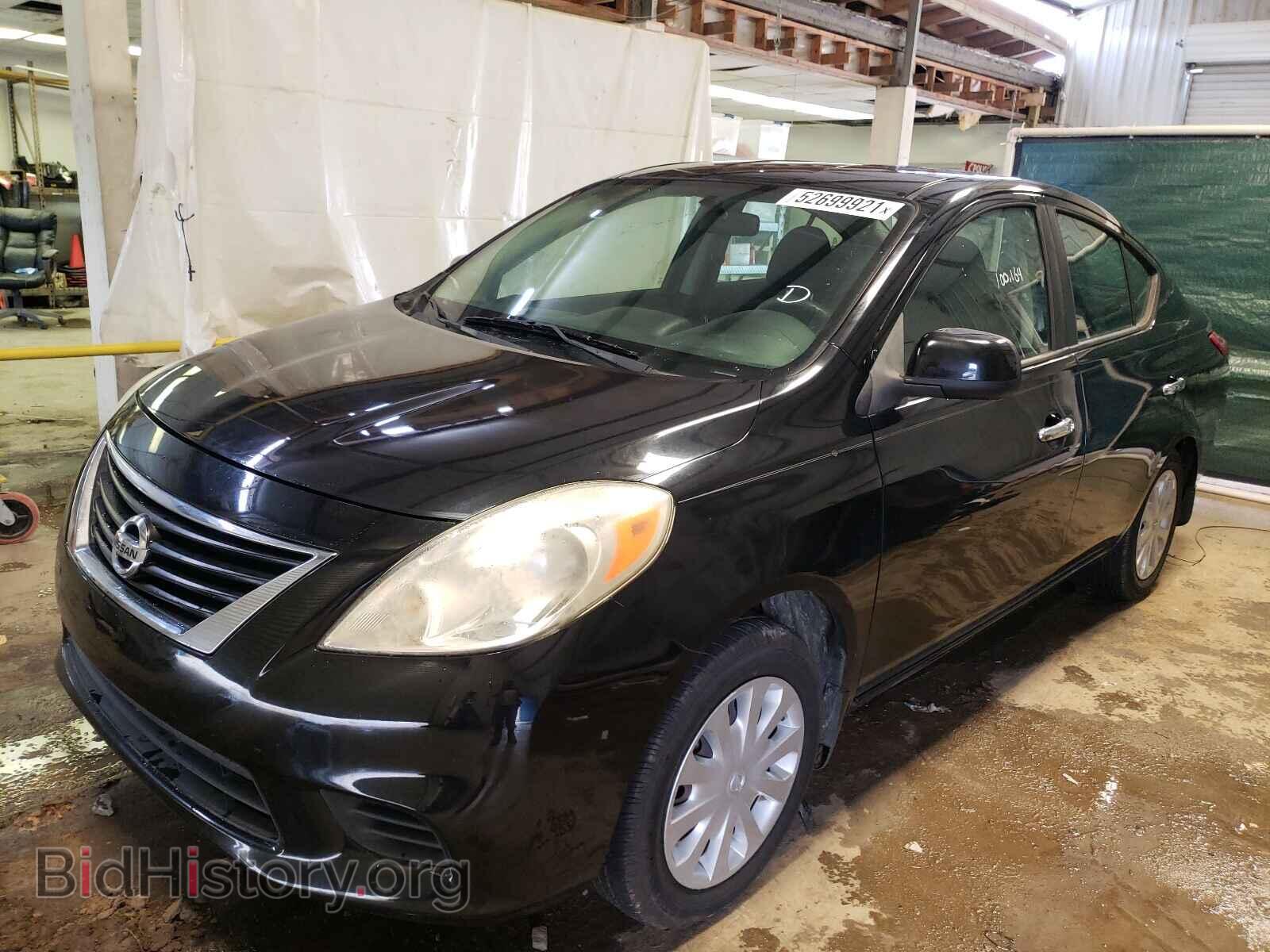 2012 NISSAN VERSA - VIN: 3N1CN7AP2CL878591 - Фото 2
