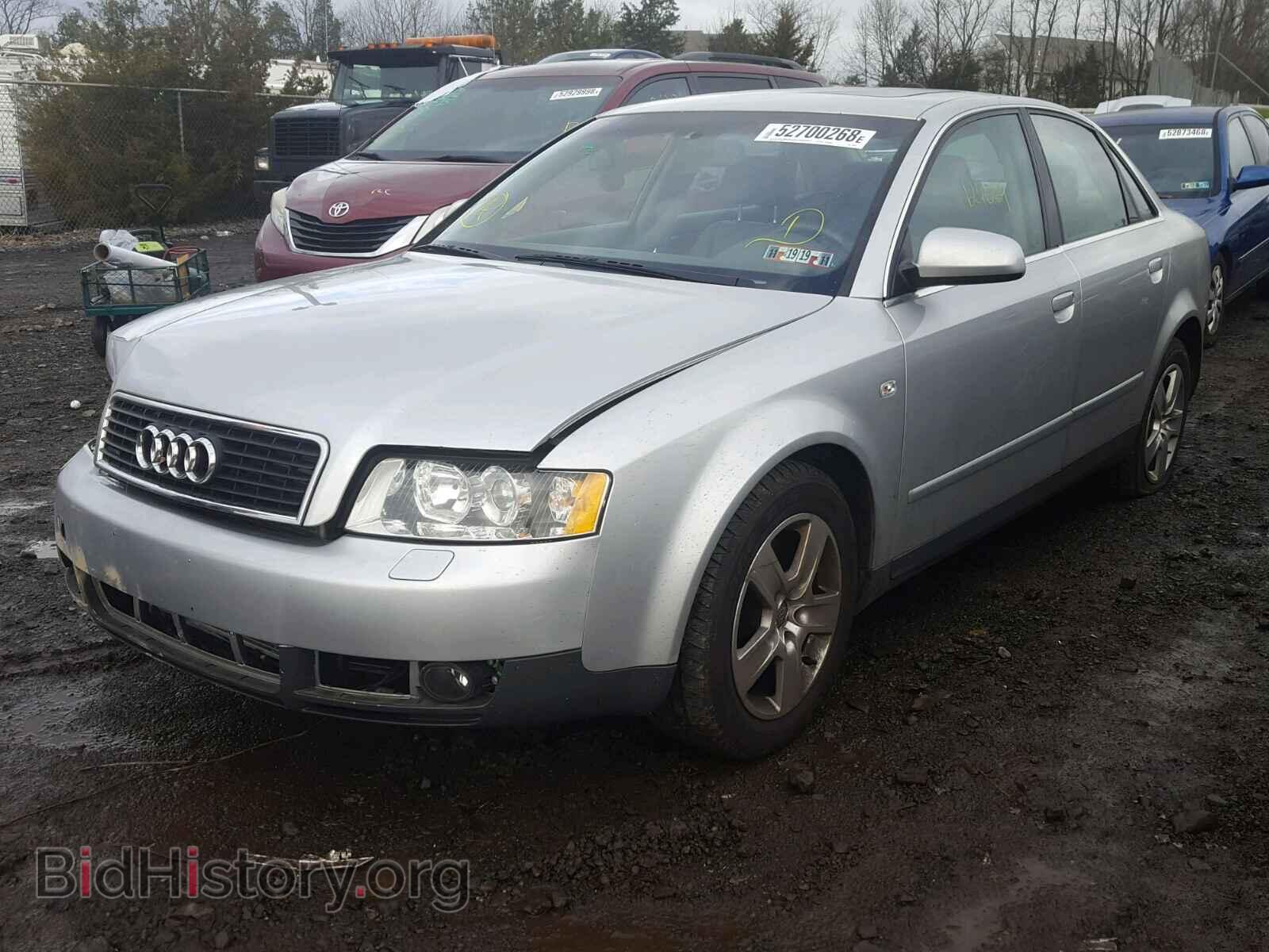 2002 AUDI A4 - VIN: WAULT68E42A156611 - Фото 2