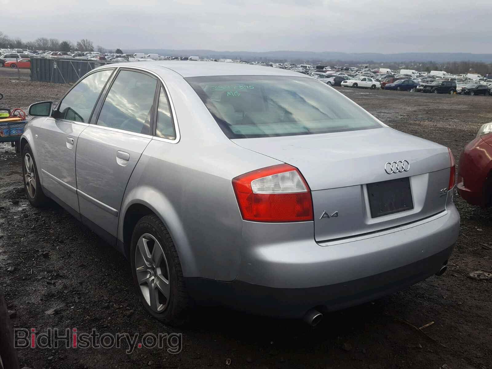 2002 AUDI A4 - VIN: WAULT68E42A156611 - Фото 3